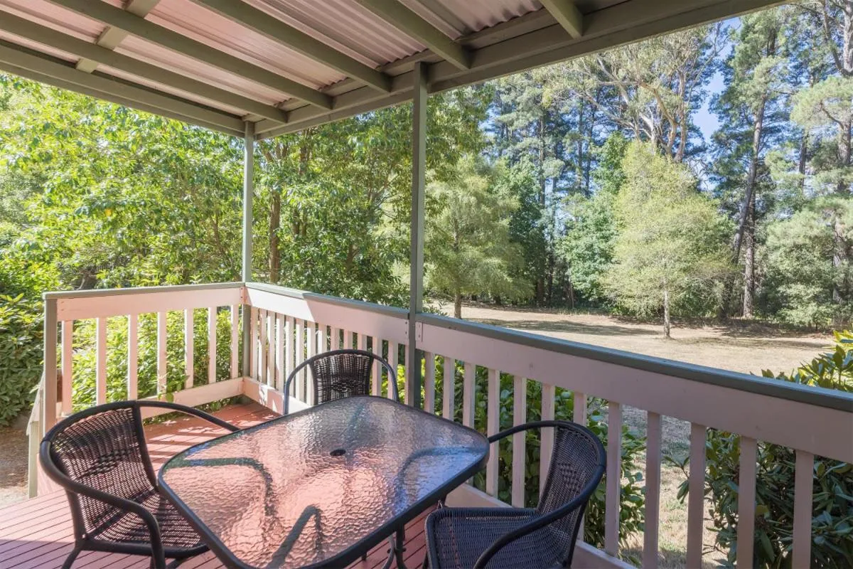 Balcony/Terrace in Daylesford Holiday Park
