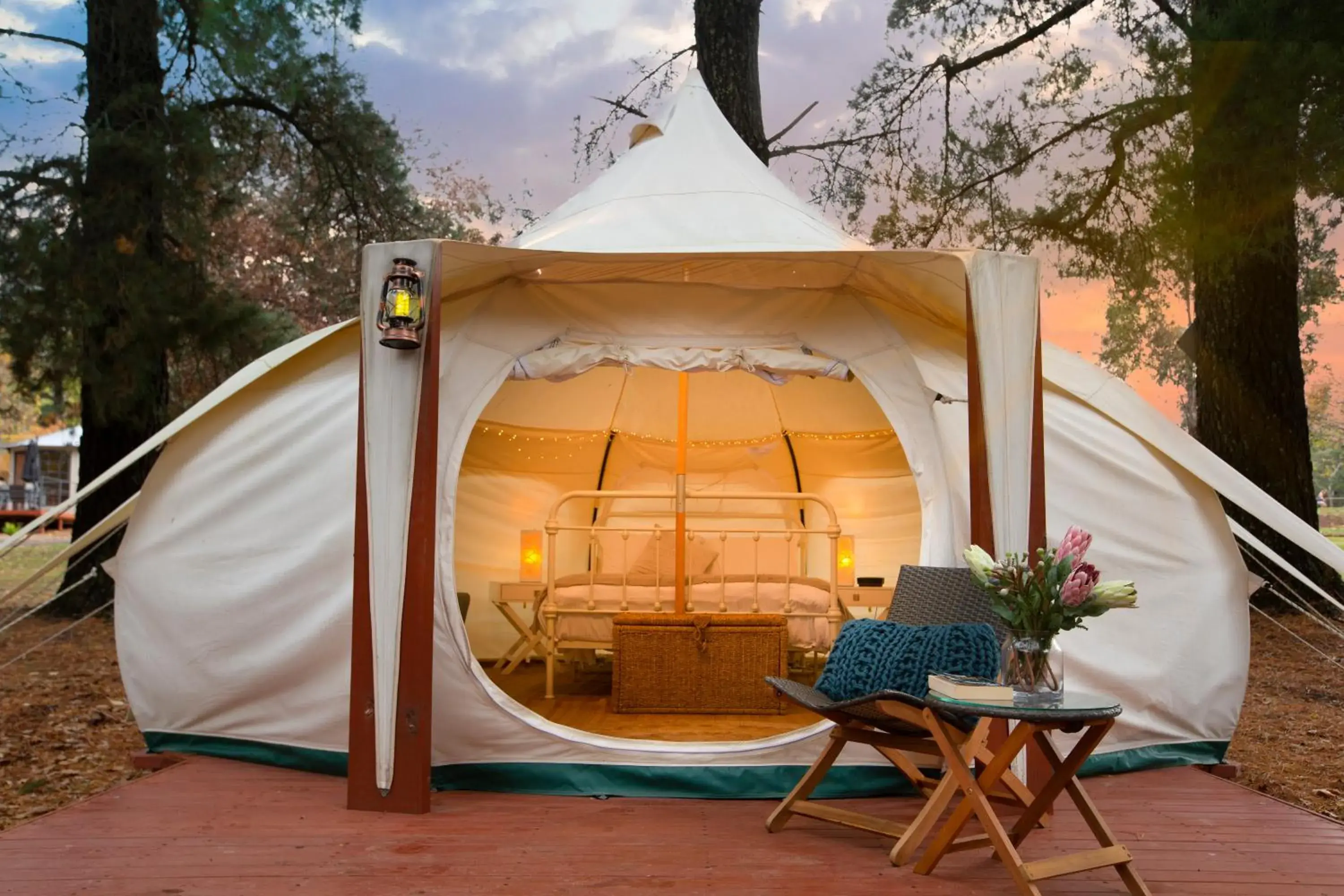 Glamping Tent - Harmony in Daylesford Holiday Park Glamping Tent - Harmony in Daylesford Holiday Park
