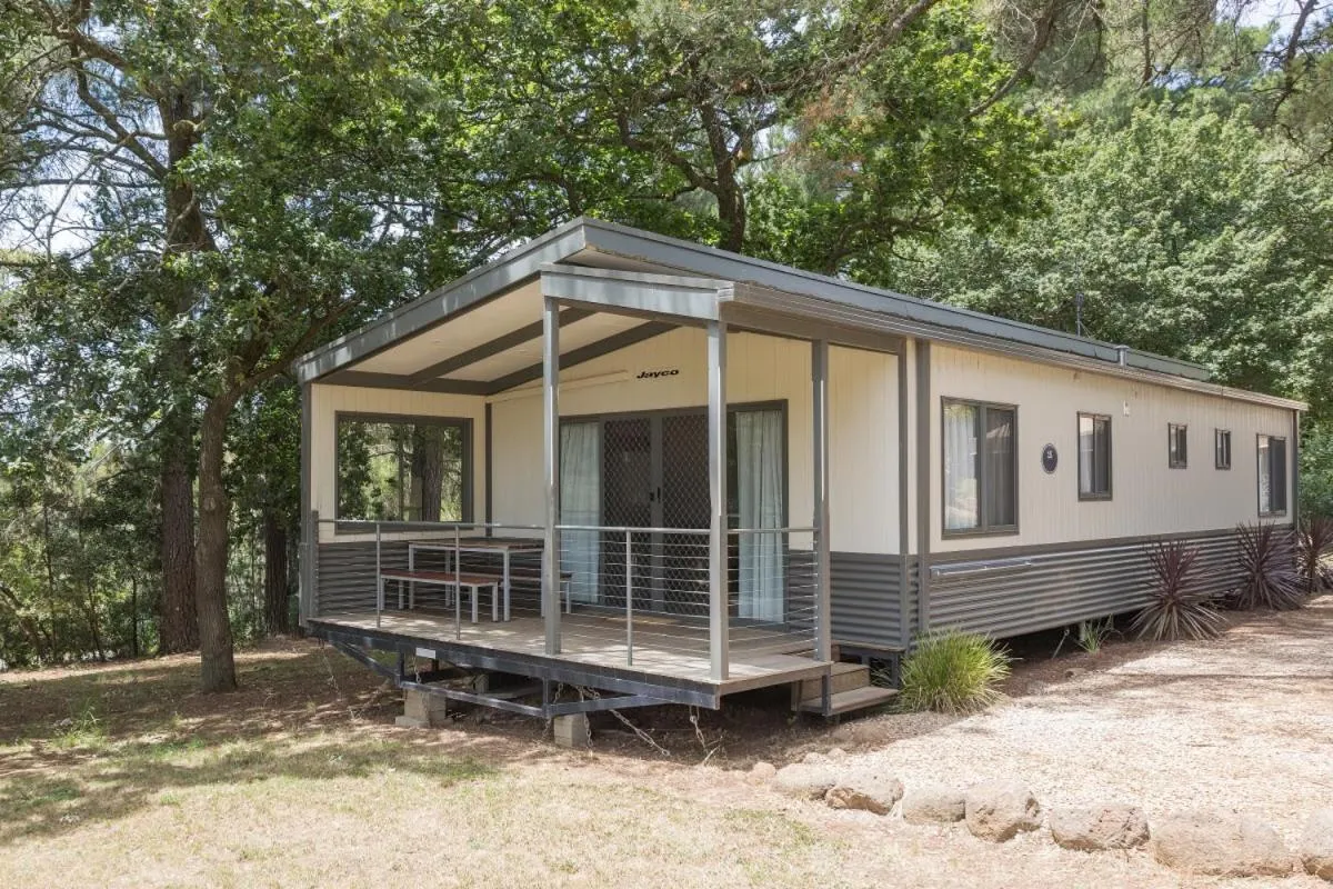 Property building in Daylesford Holiday Park