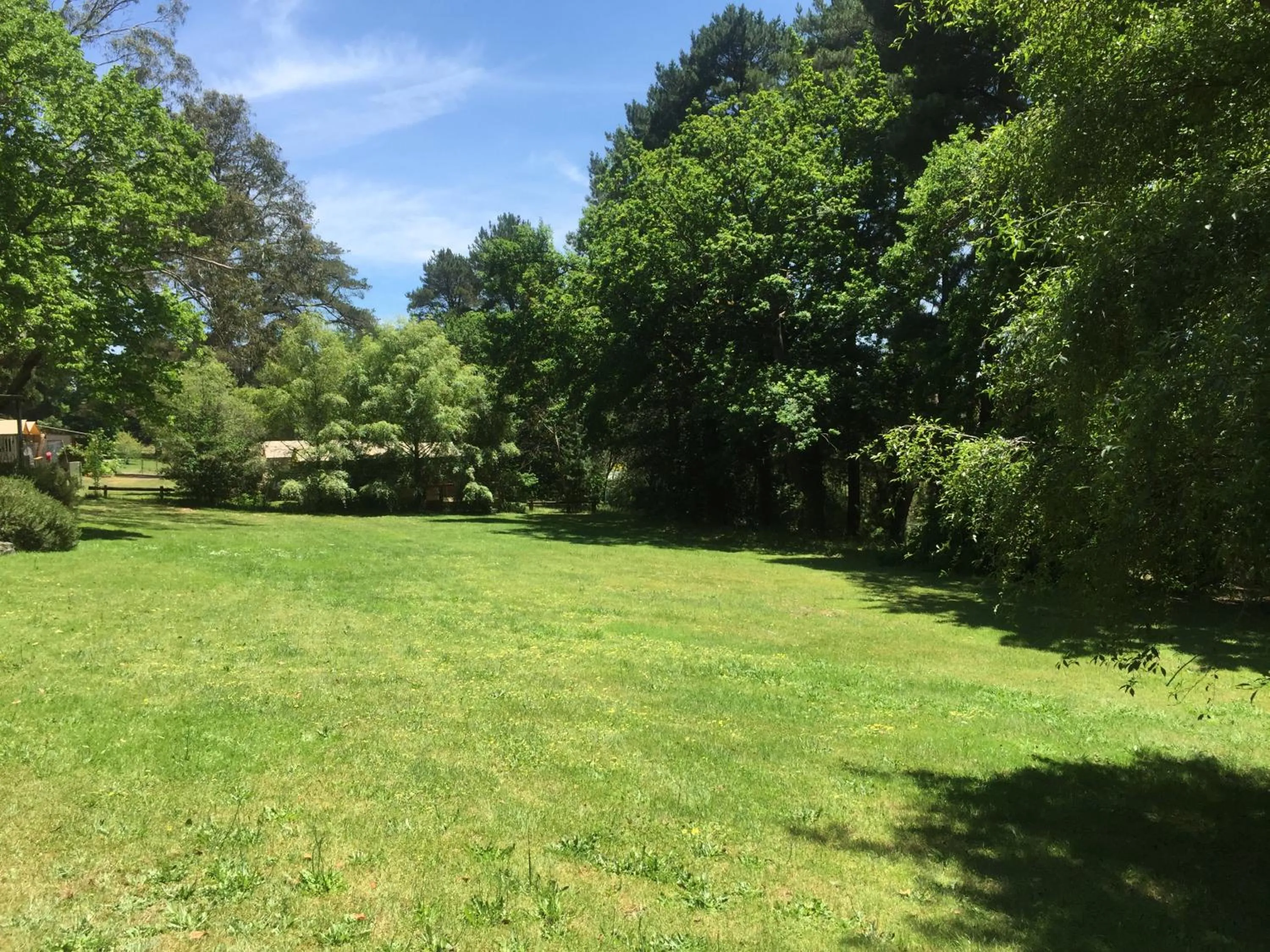 Garden in Daylesford Holiday Park
