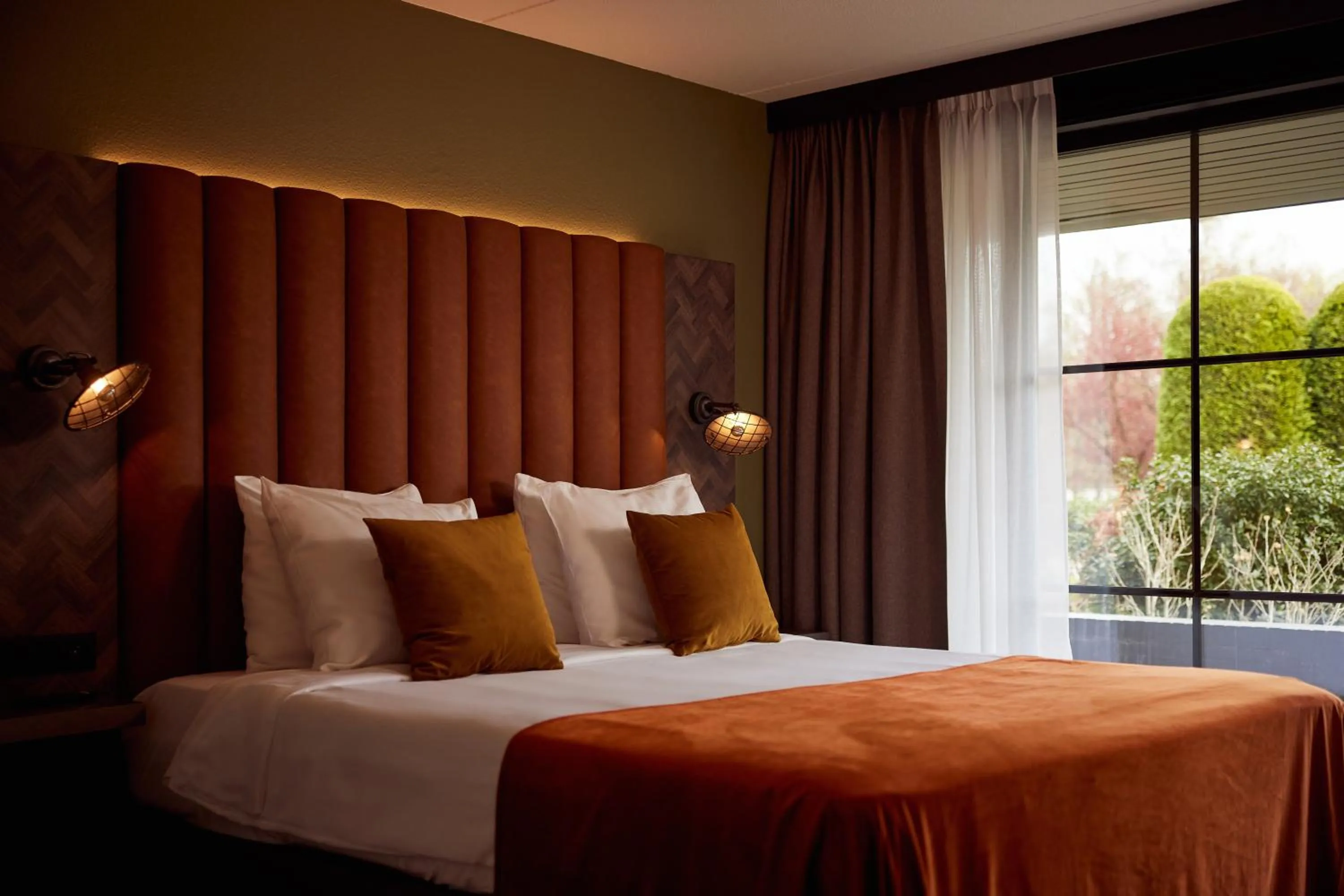 Bed in Van der Valk Hotel Dennenhof
