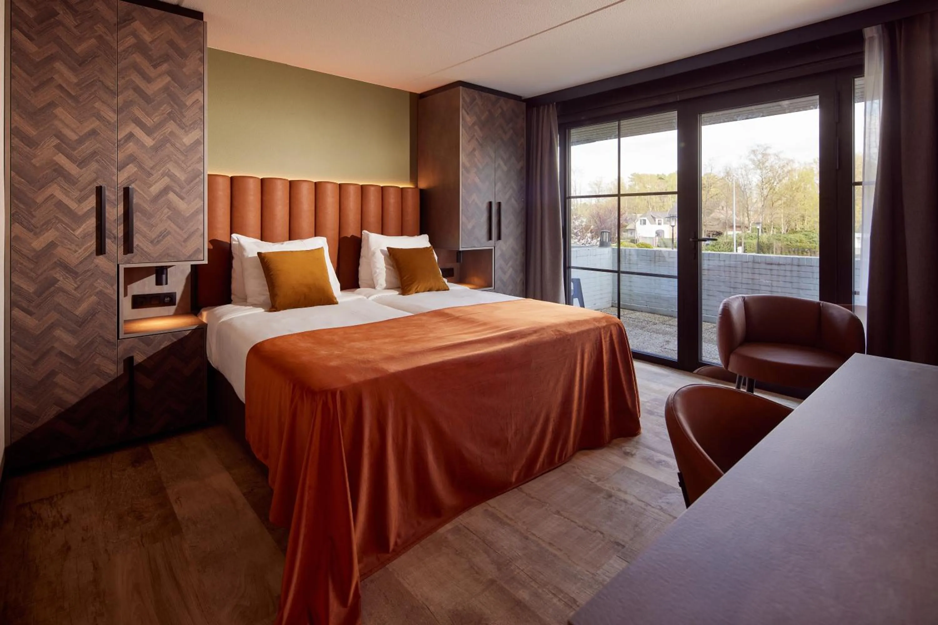 Bed in Van der Valk Hotel Dennenhof