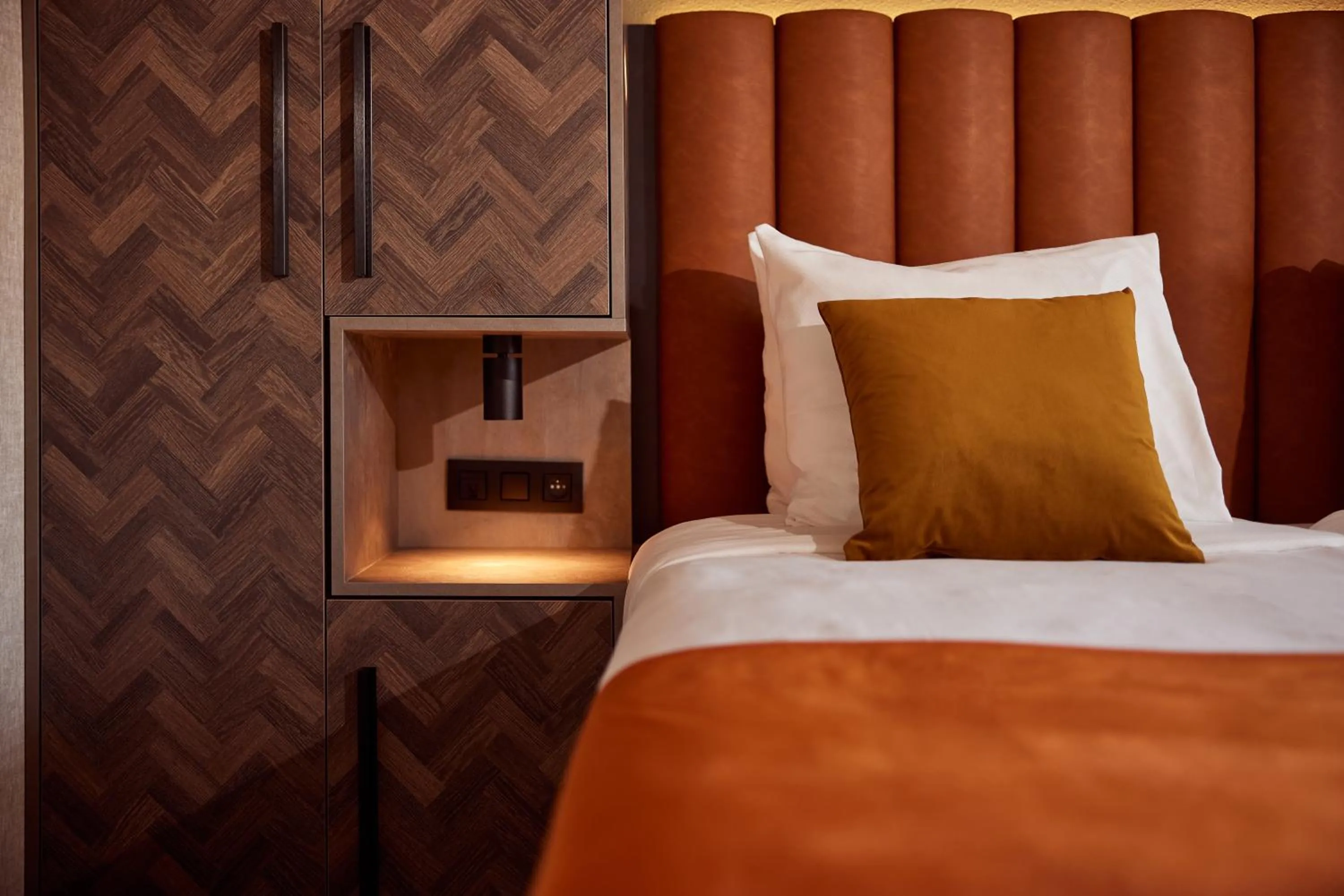 Bed in Van der Valk Hotel Dennenhof