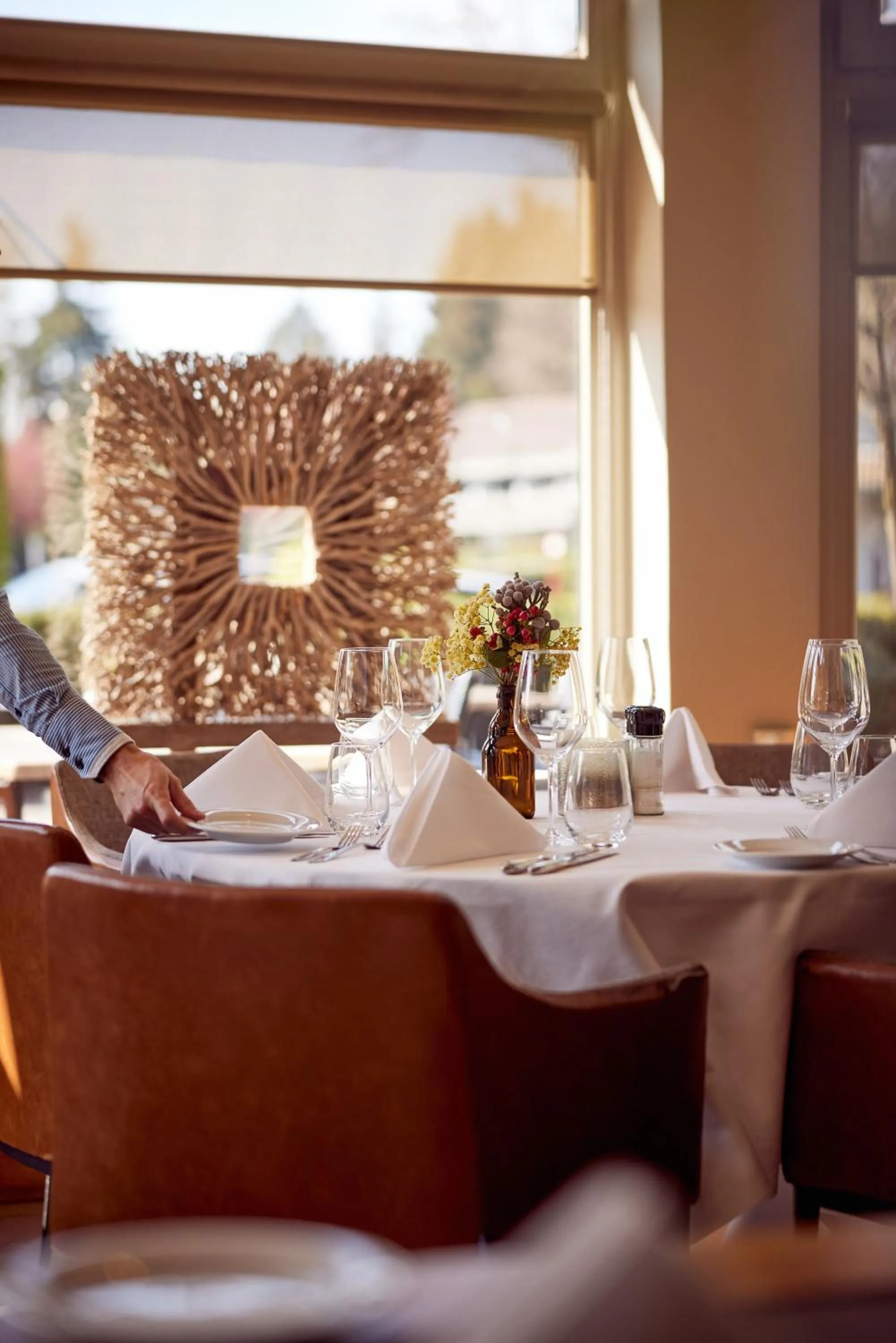 Restaurant/places to eat in Van der Valk Hotel Dennenhof