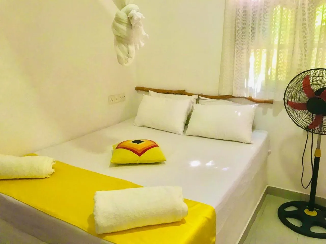 Bed in Nature lovers Safari Cottage