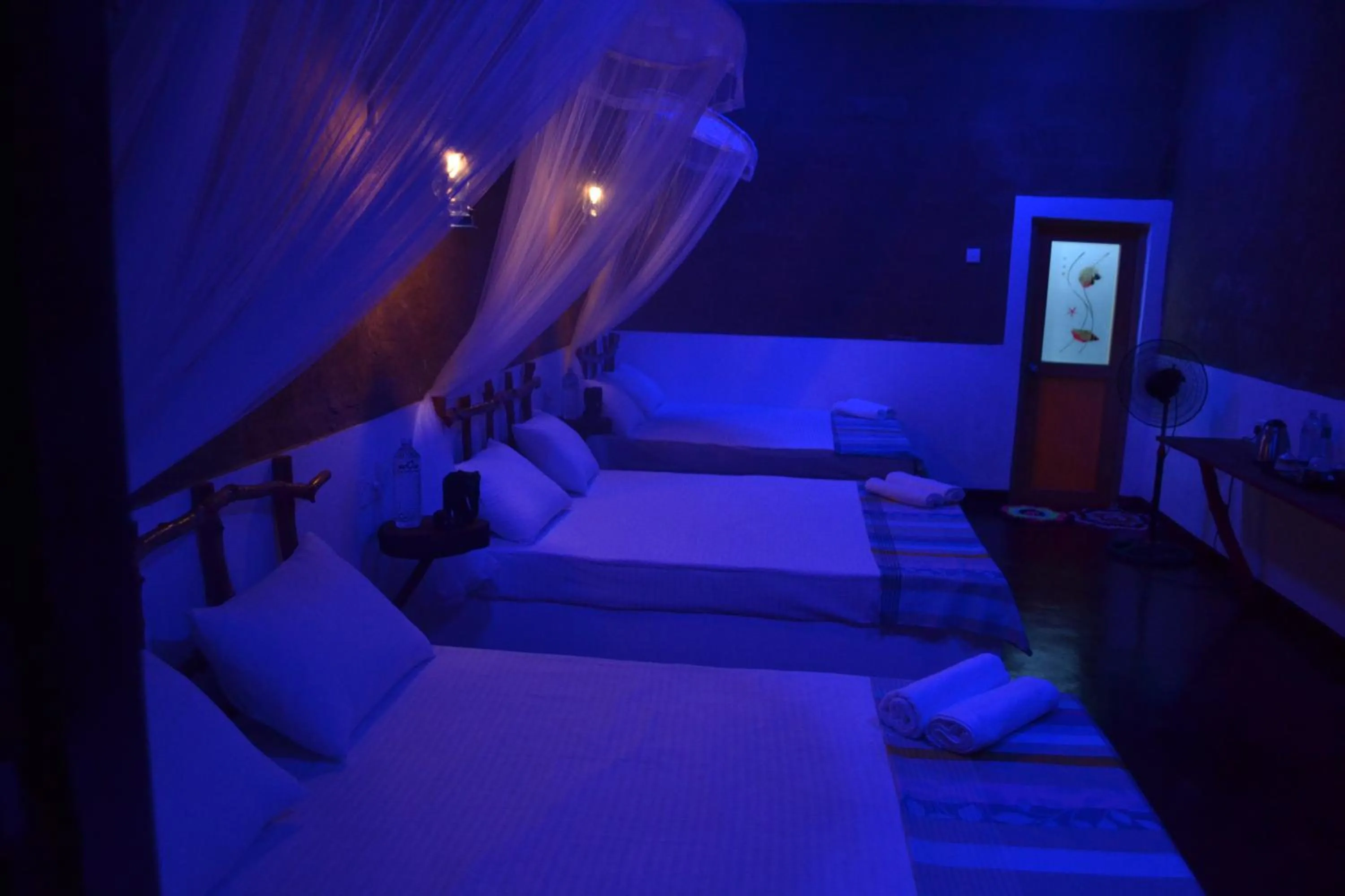 Bed in Nature lovers Safari Cottage