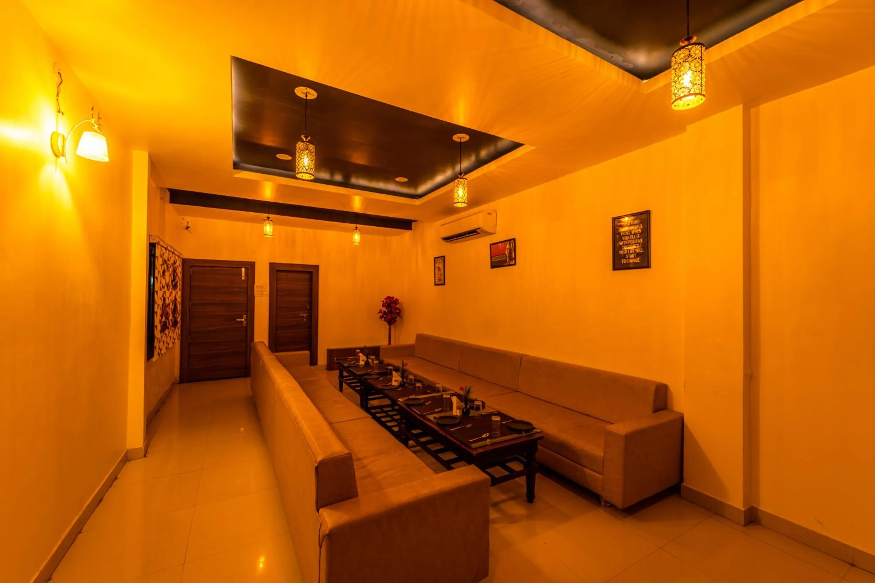 Seating area in Hotel Royal Palace