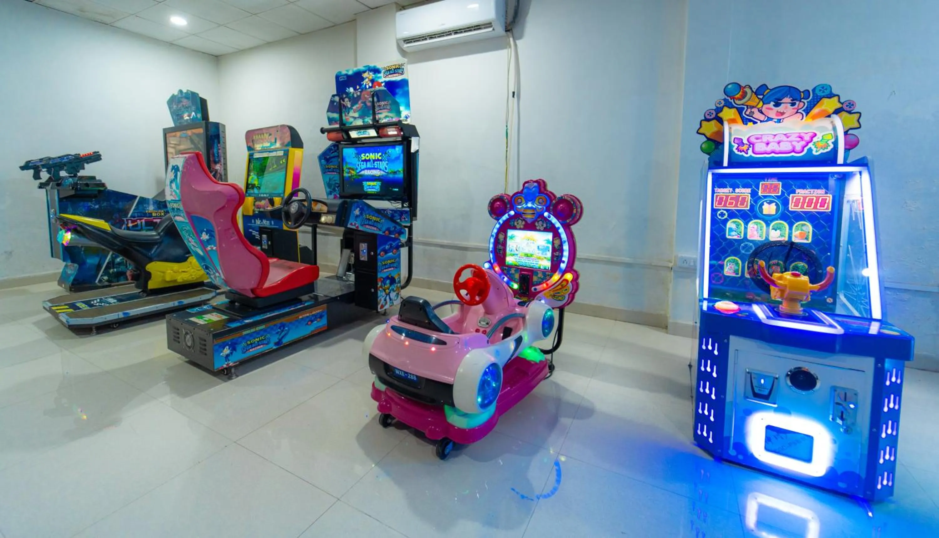 Game Room in Hotel Royal Palace