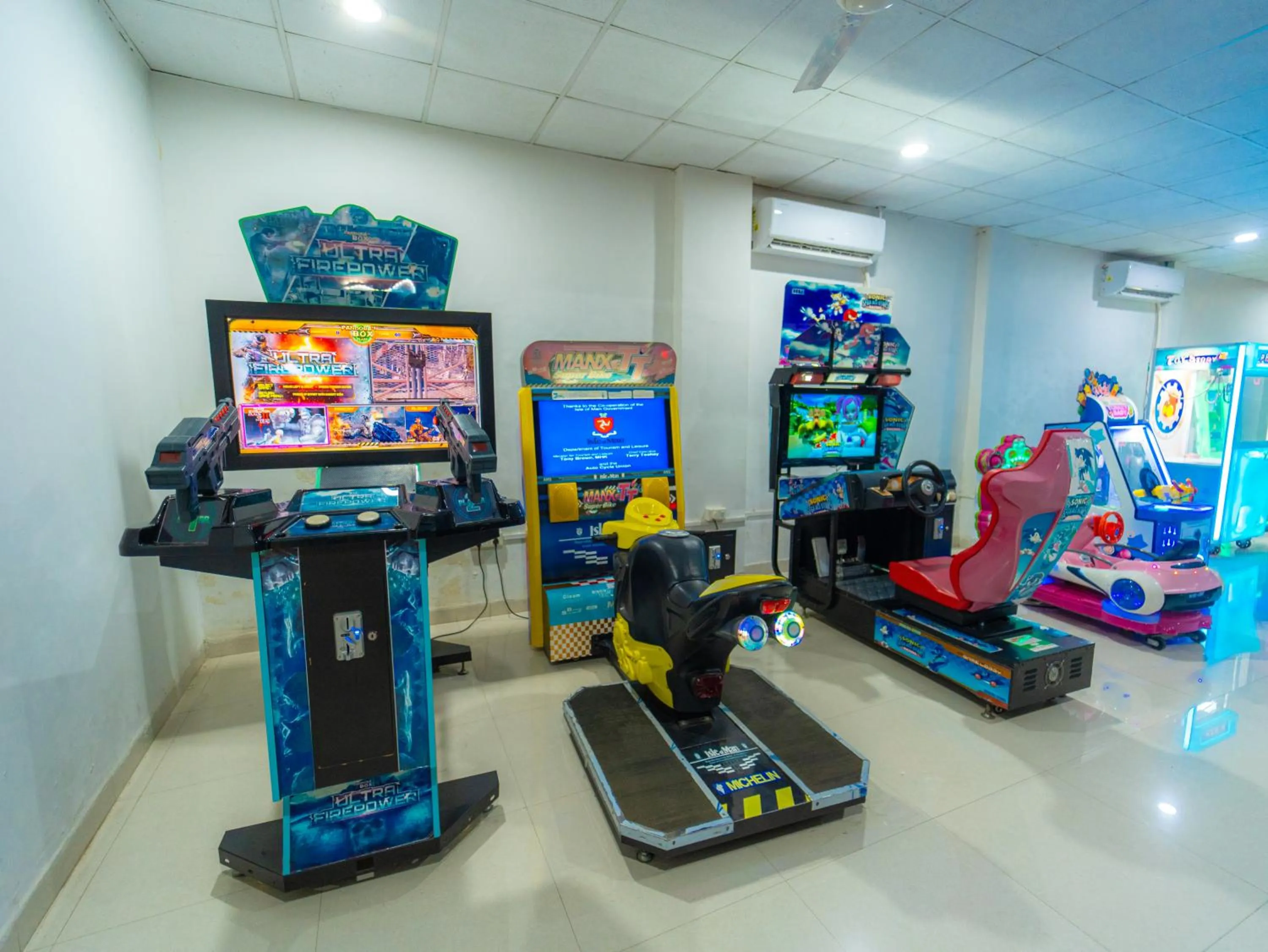Game Room in Hotel Royal Palace