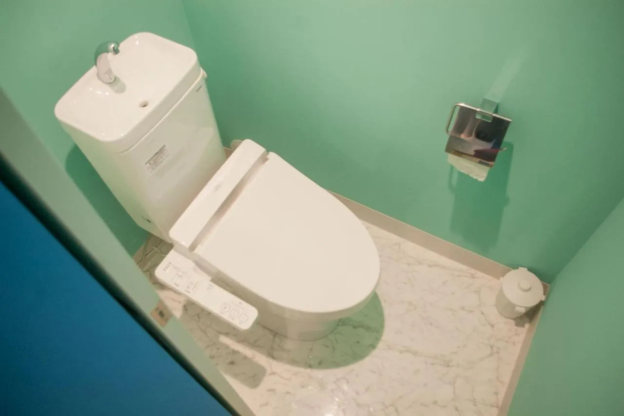 Toilet in Picnic Hostel Osaka