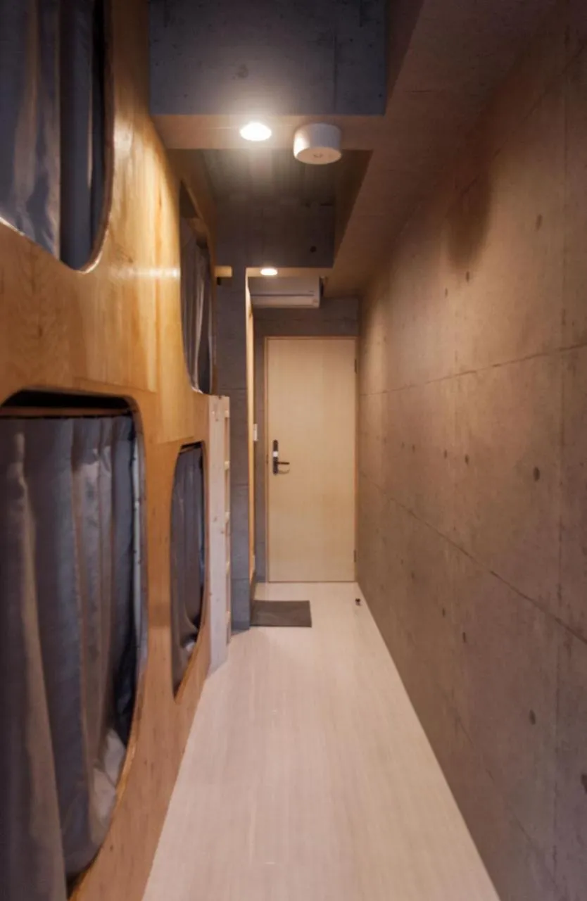 Photo of the whole room in Picnic Hostel Osaka