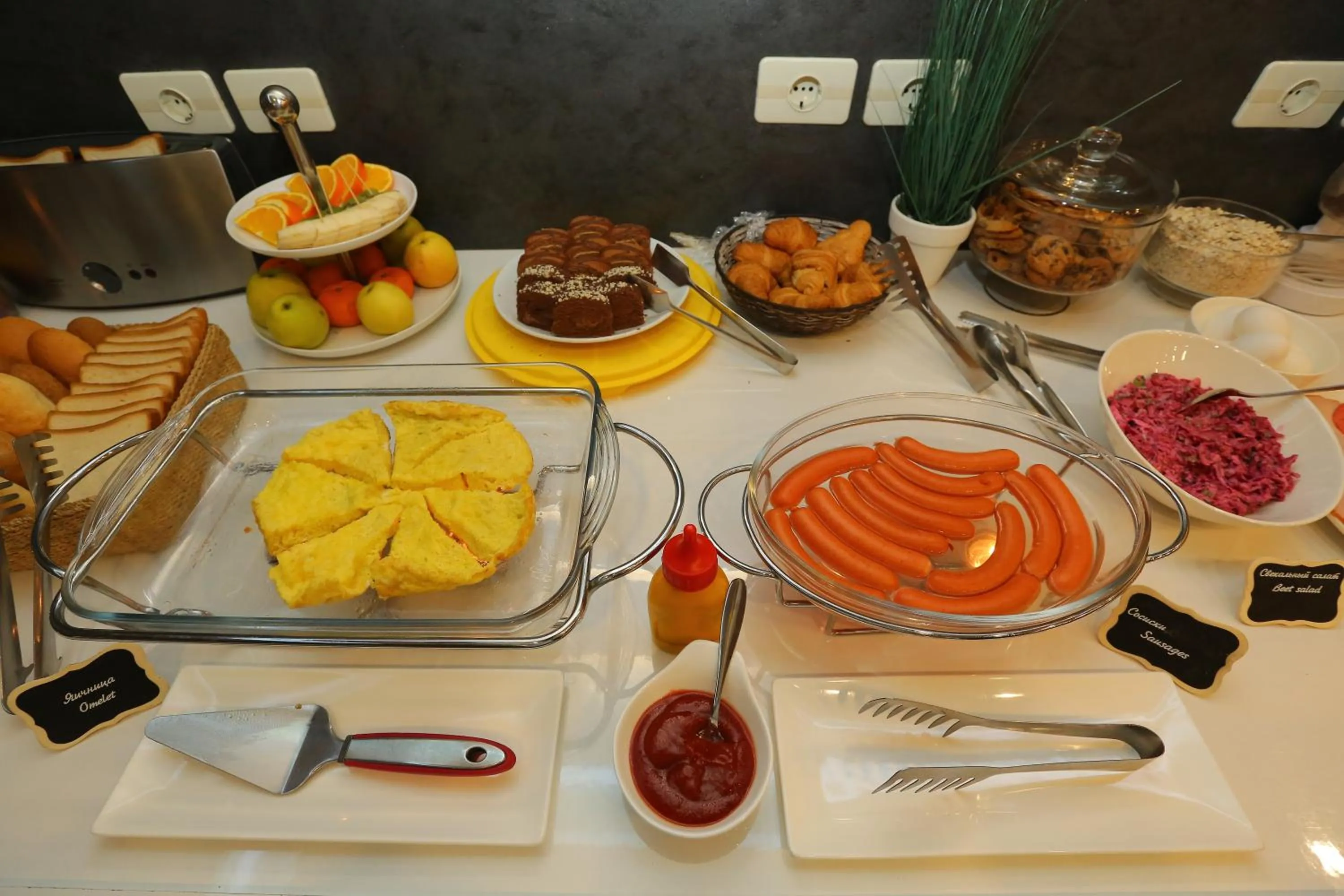 Buffet breakfast in My Apartments Yerevan