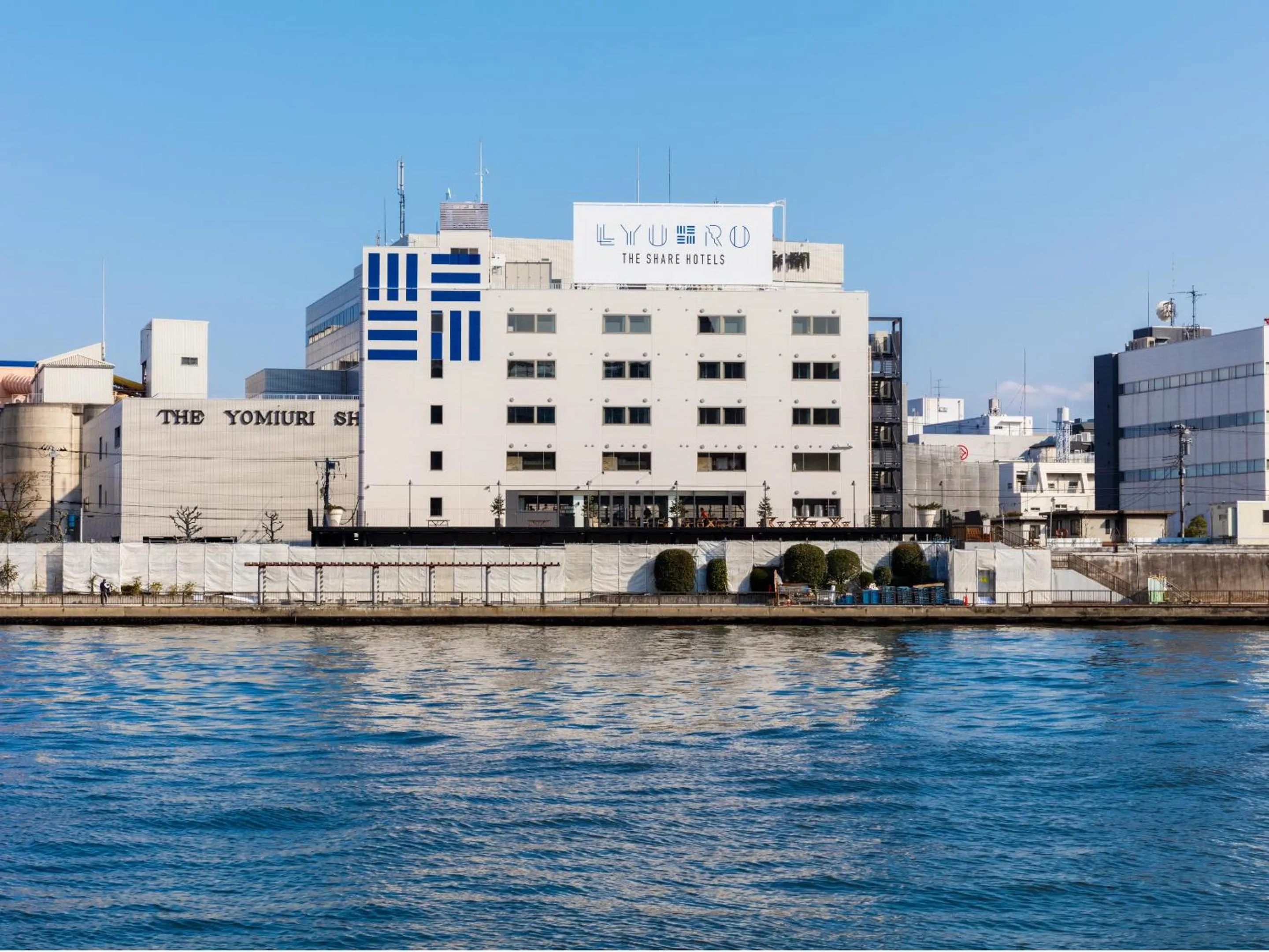 Property building in LYURO Tokyo Kiyosumi by THE SHARE HOTELS