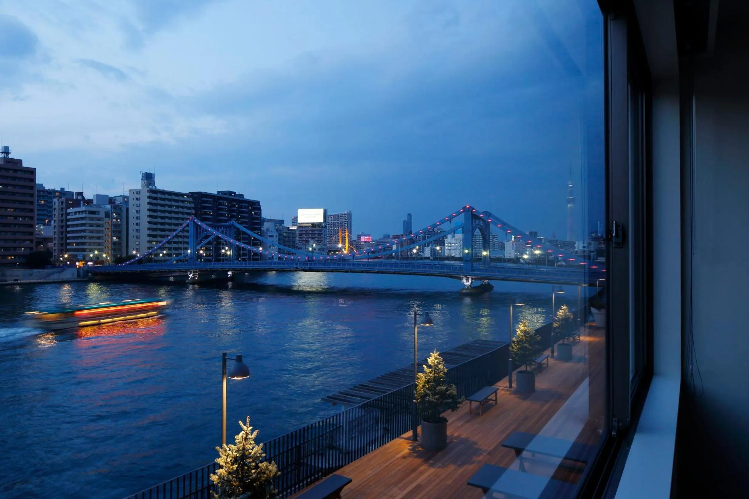 River view in LYURO Tokyo Kiyosumi by THE SHARE HOTELS