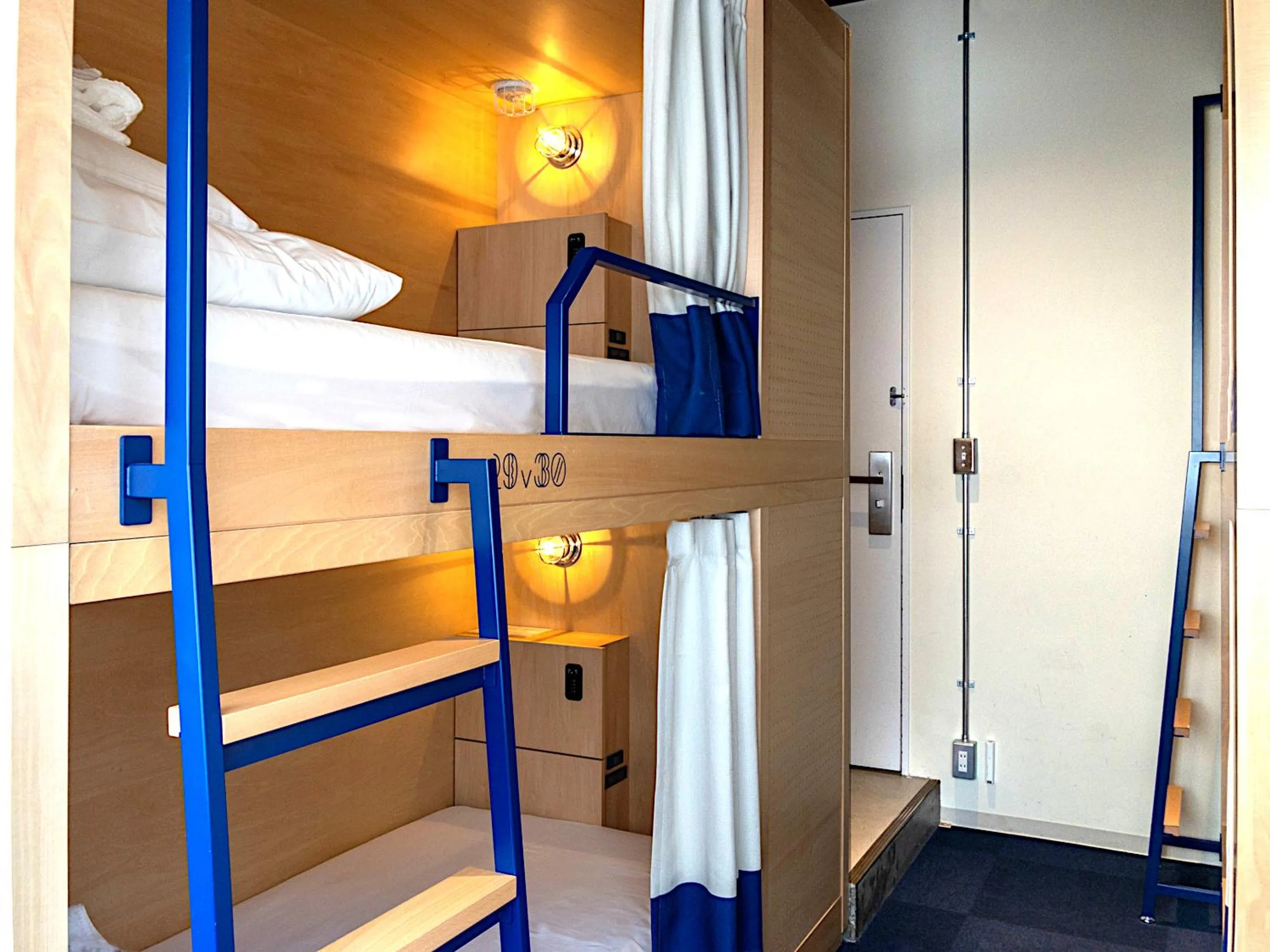 Photo of the whole room, Bed in LYURO Tokyo Kiyosumi by THE SHARE HOTELS