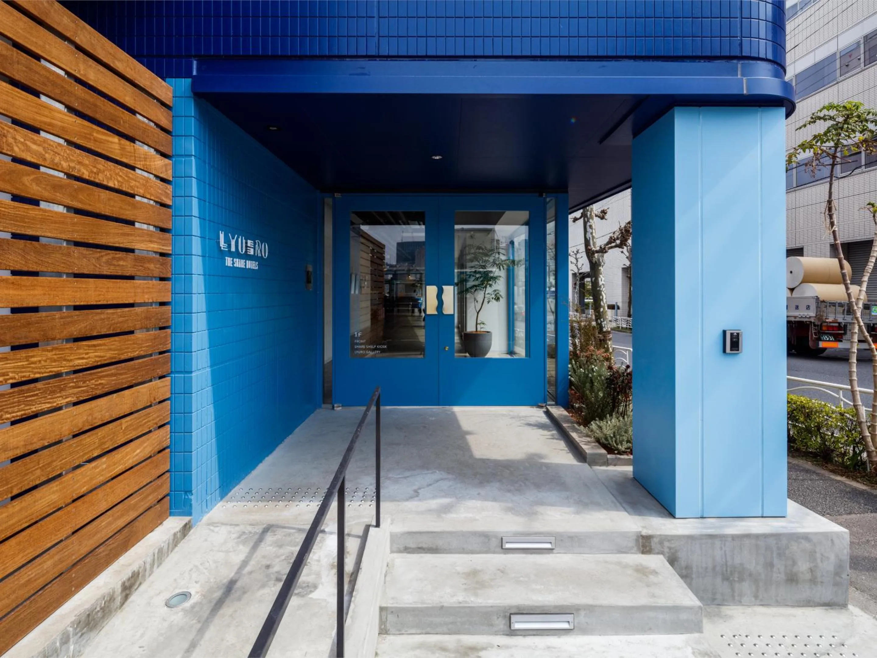 Property building in LYURO Tokyo Kiyosumi by THE SHARE HOTELS