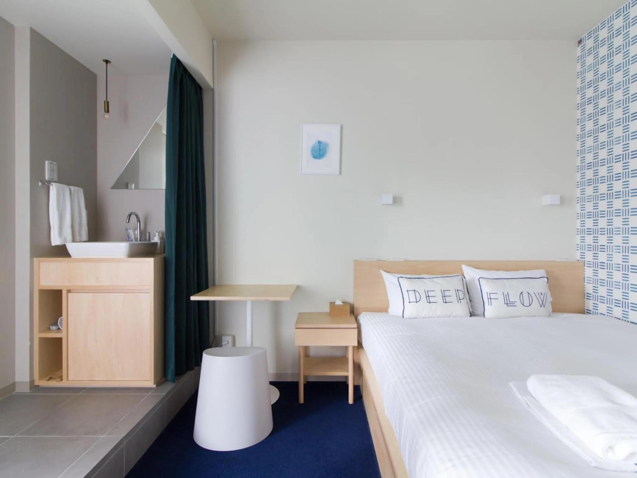 Photo of the whole room, Bed in LYURO Tokyo Kiyosumi by THE SHARE HOTELS