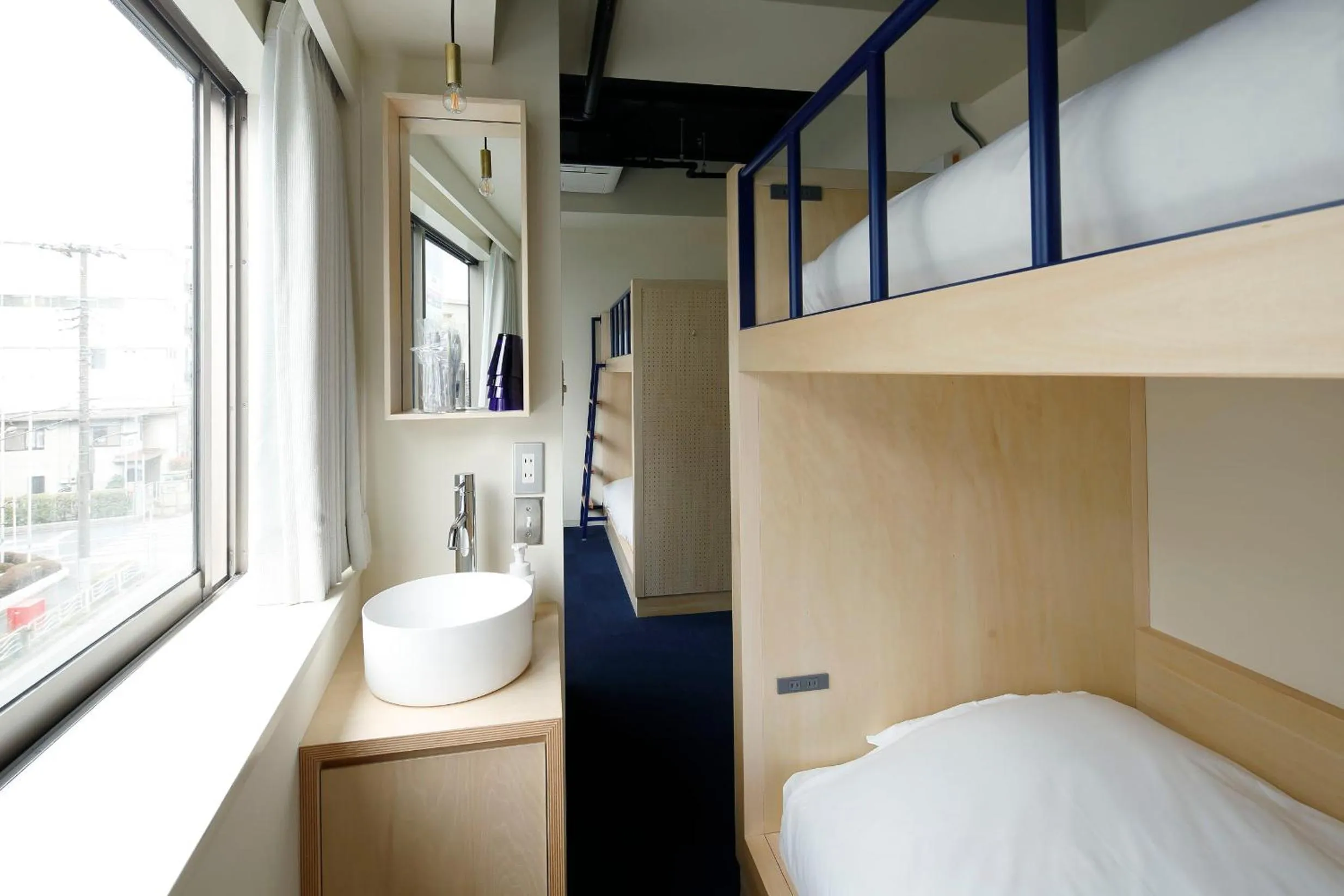 View (from property/room), Bed in LYURO Tokyo Kiyosumi by THE SHARE HOTELS