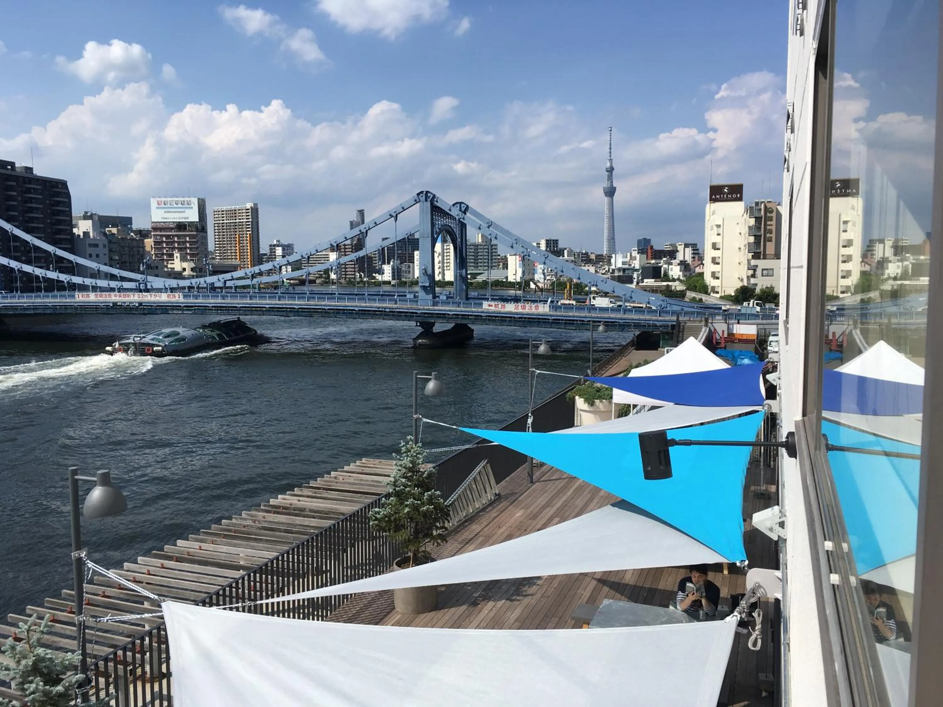 River view in LYURO Tokyo Kiyosumi by THE SHARE HOTELS