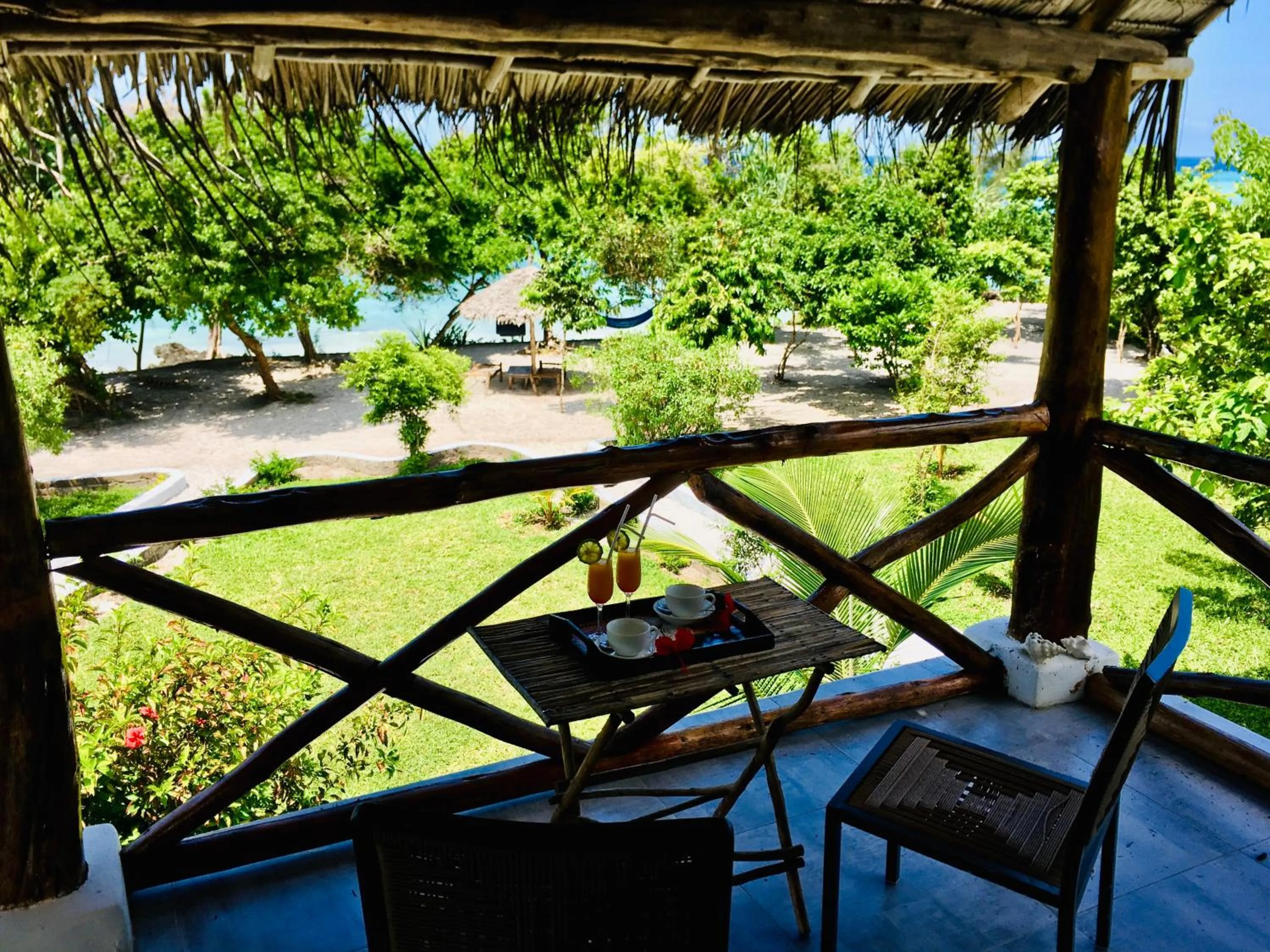 Patio in Pemba Paradise