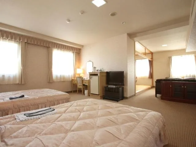 Bedroom, Bed in Nogami President Hotel