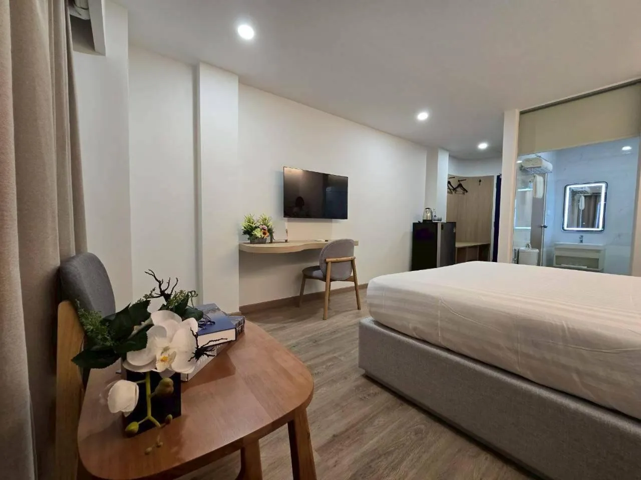 Bed in HOUSE HOTEL Central Pattaya