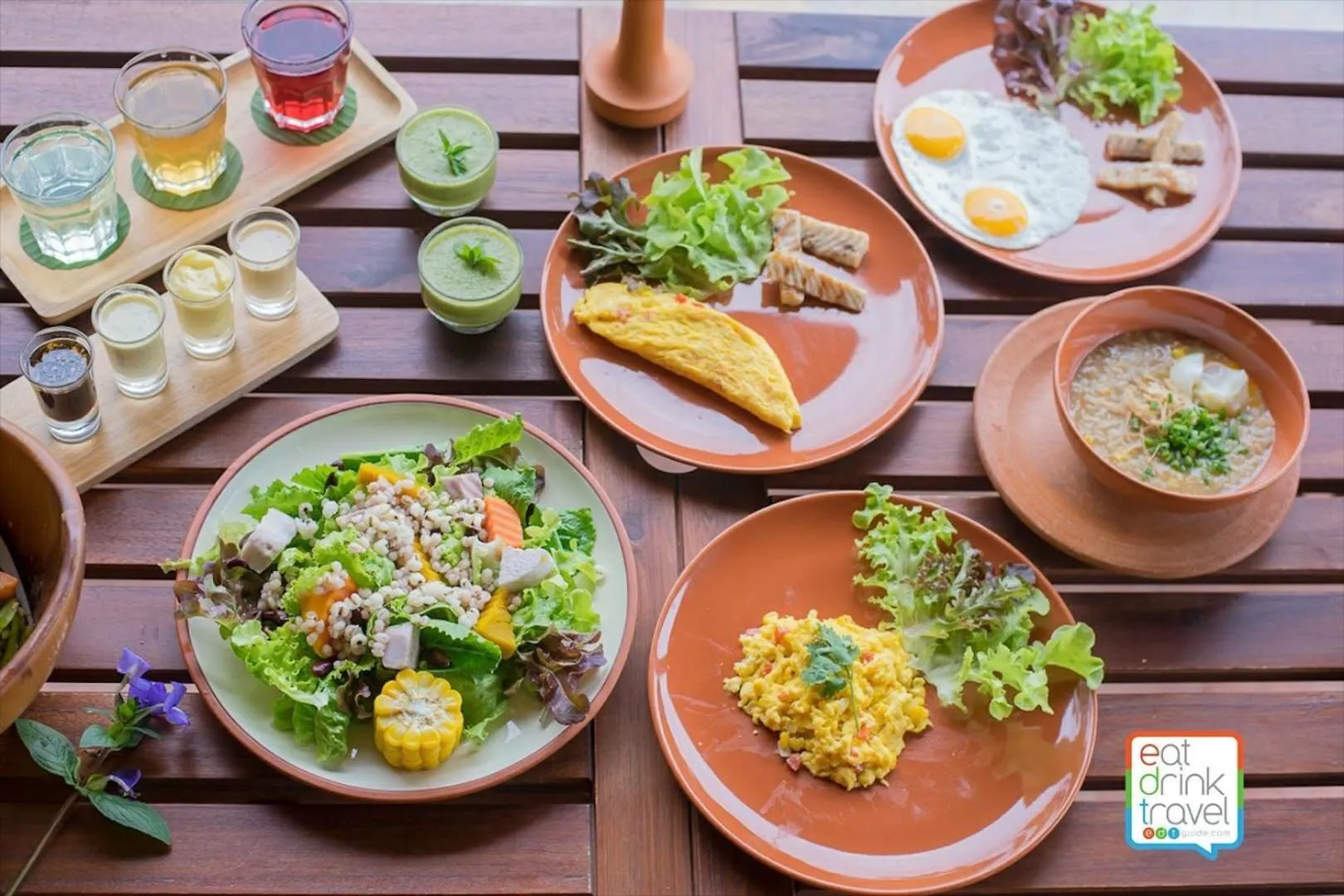 Food and drinks in COOLLiving Farmhouse Organic