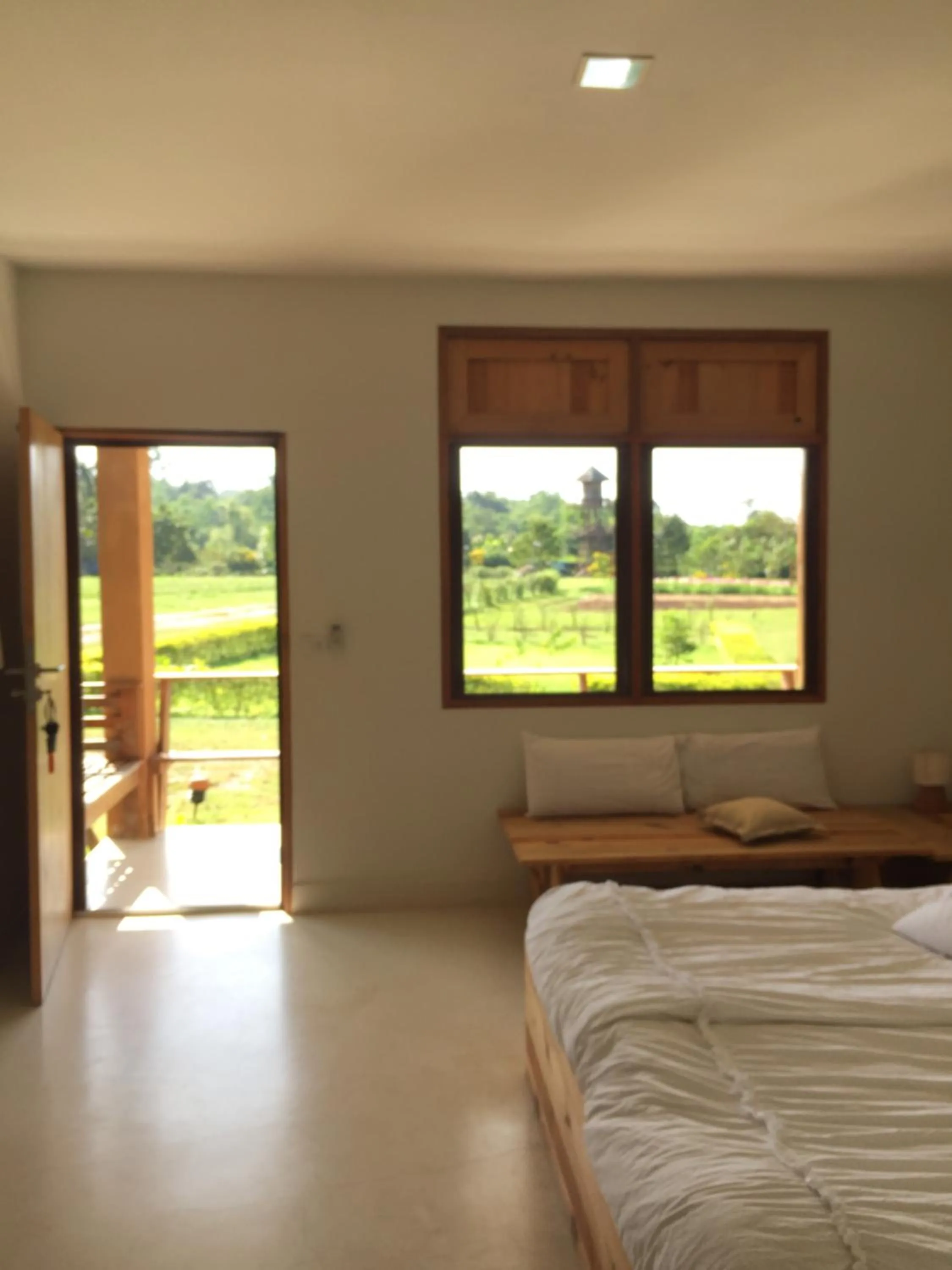 Bed in COOLLiving Farmhouse Organic