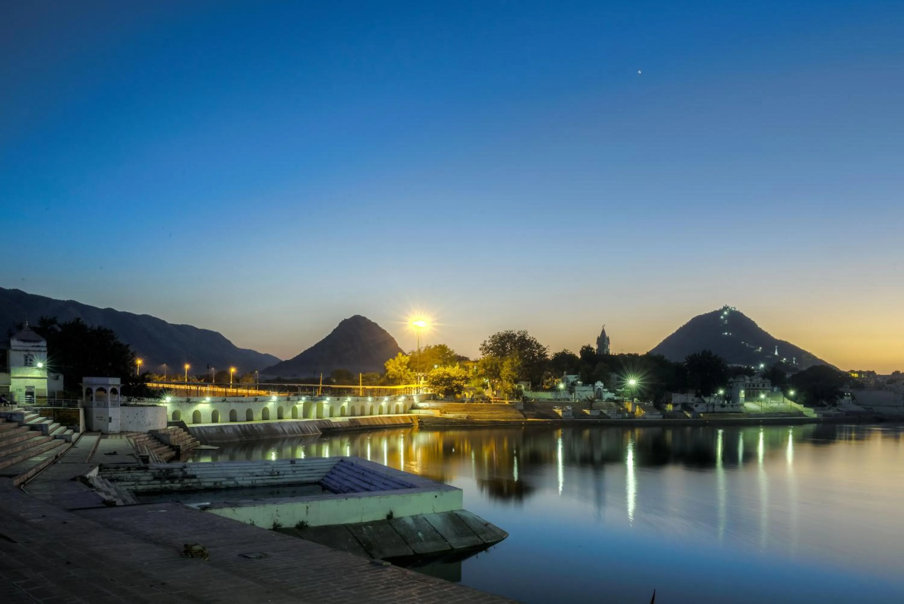 Natural landscape in Hotel Pushkar Legacy