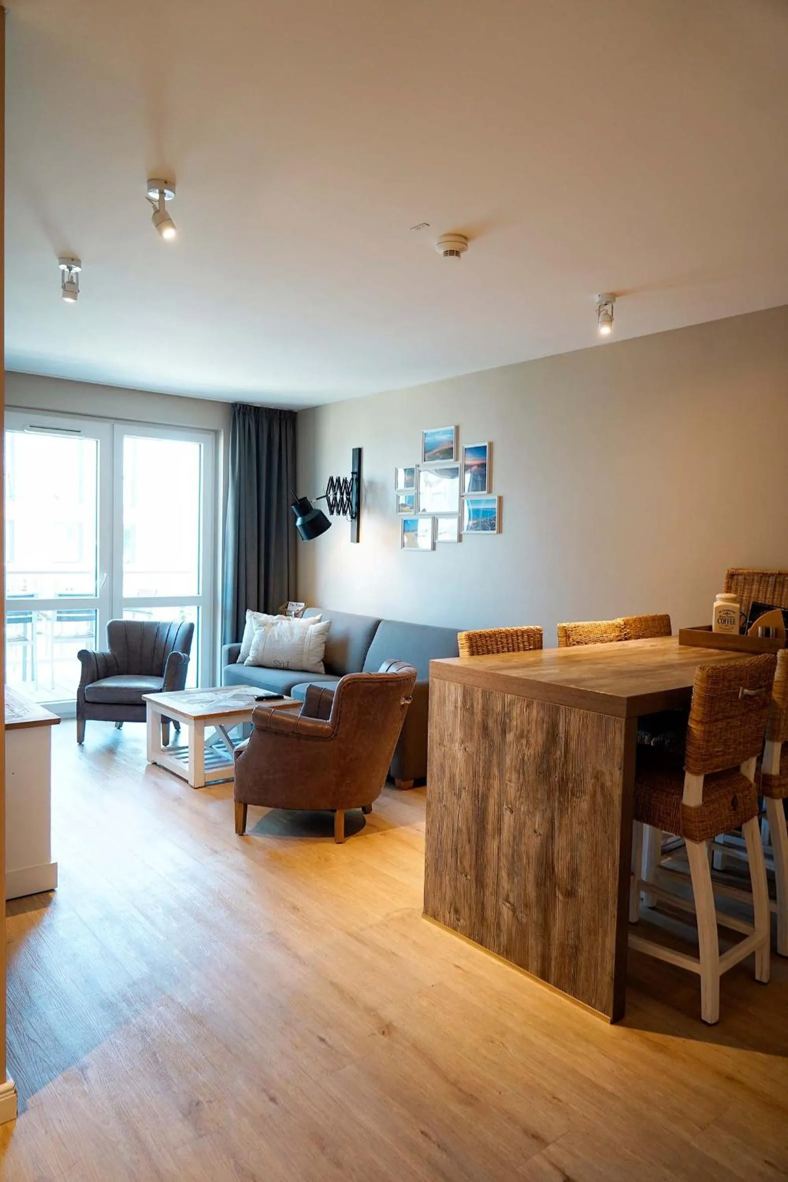 Living room in Beach Apartments Heiligenhafen