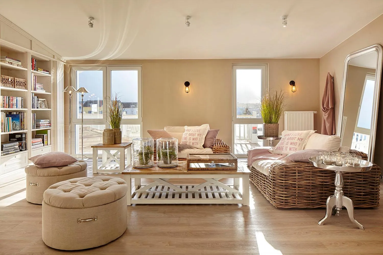 Lobby or reception in Beach Apartments Heiligenhafen