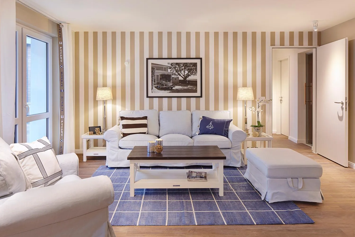 Living room in Beach Apartments Heiligenhafen