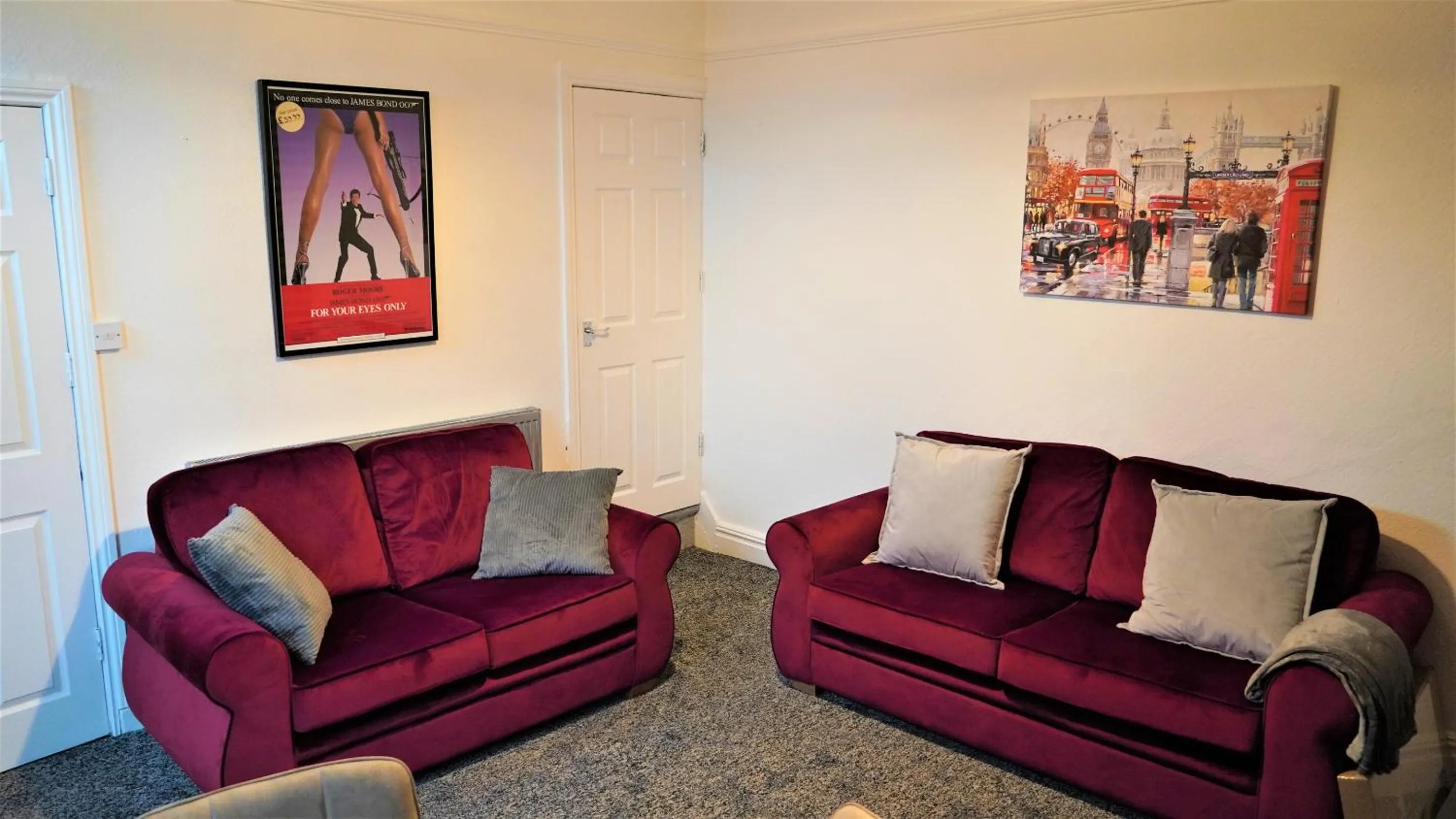 Living room in Dean House