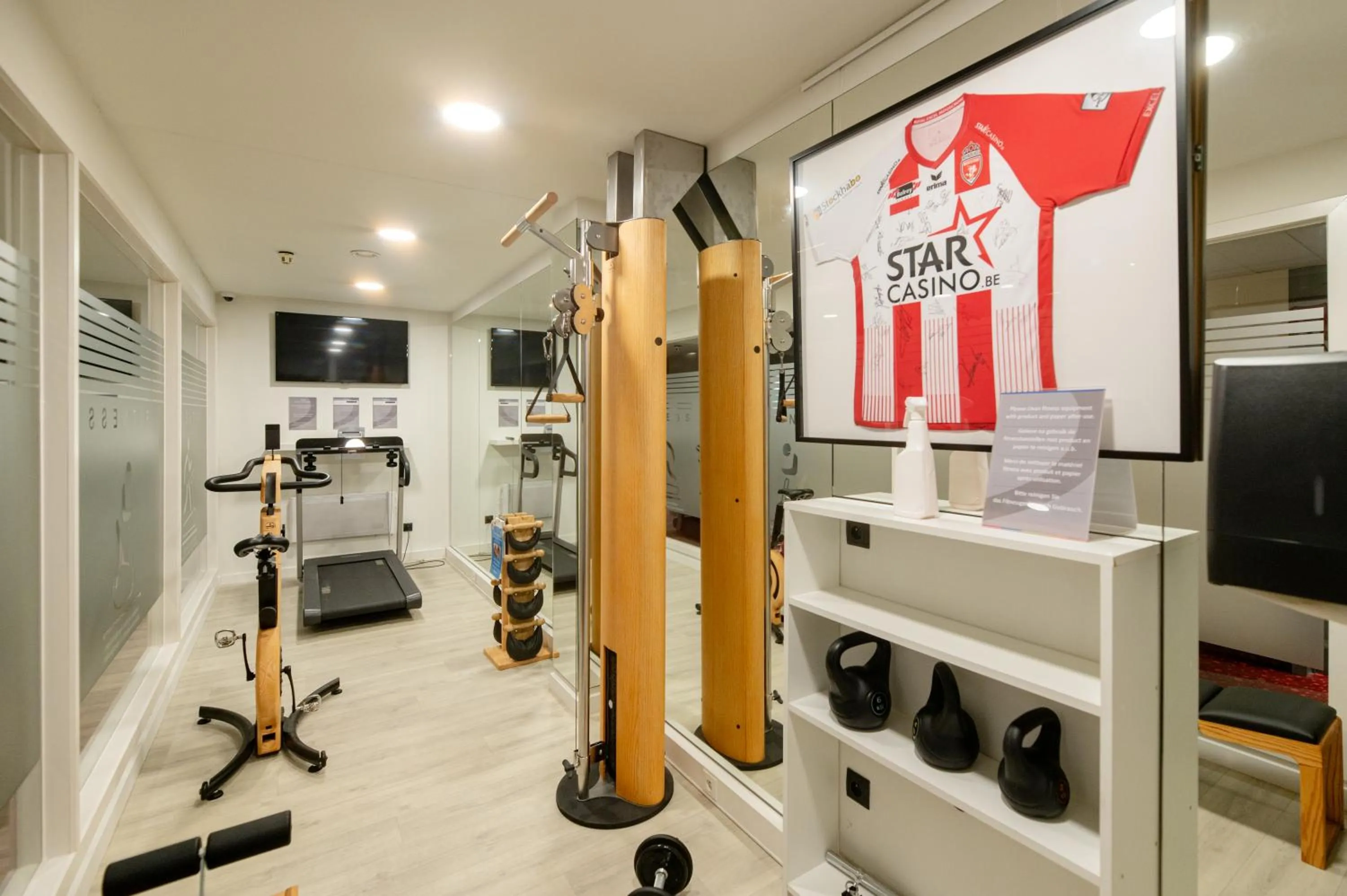 Fitness centre/facilities in Hotel & Aparthotel Alize Mouscron