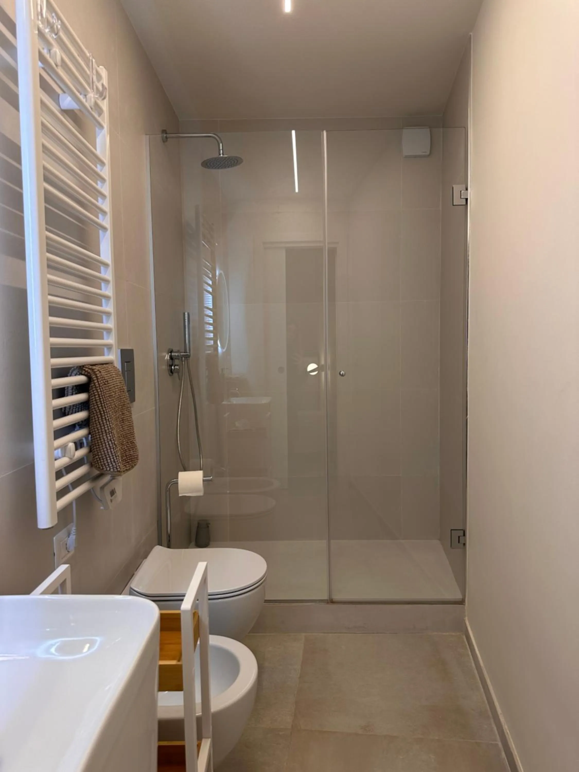 Bathroom in B&B re apartments Palazzo Muscati