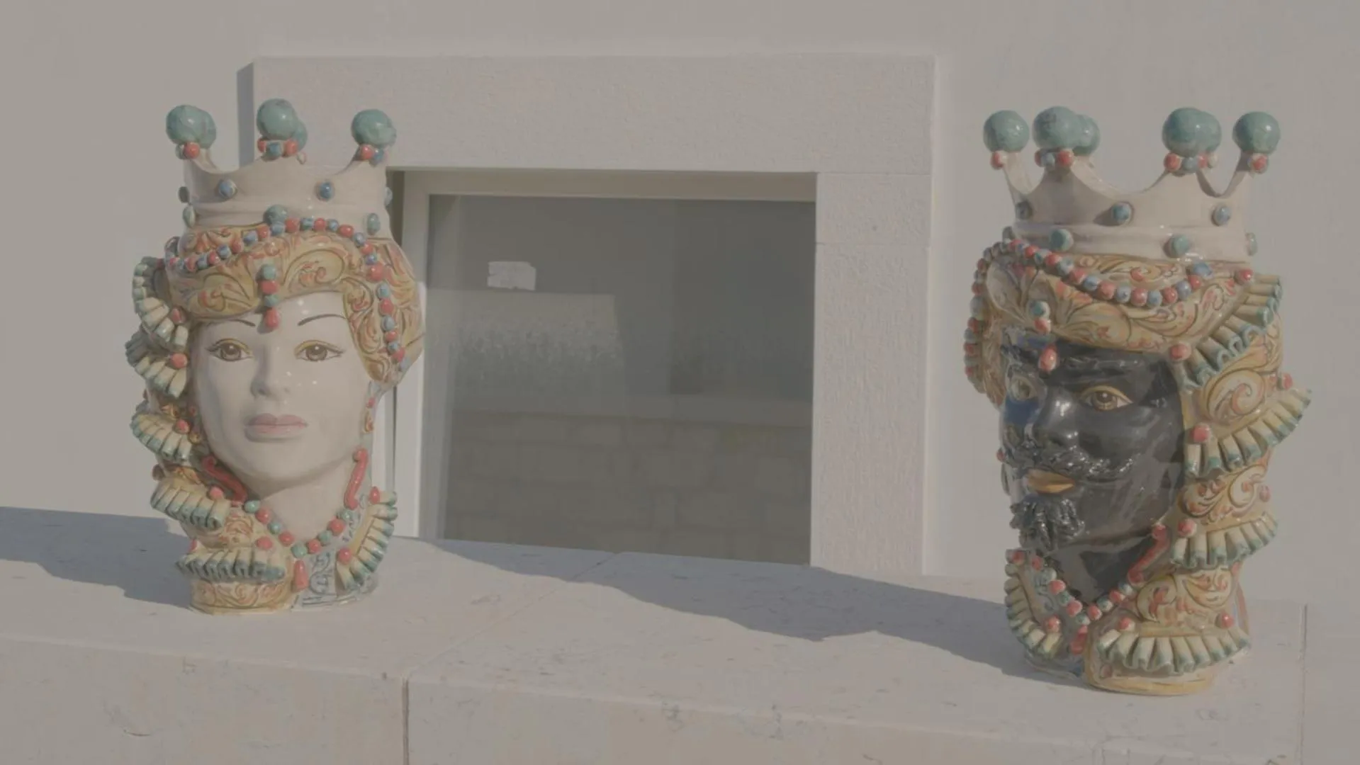 Decorative detail in B&B re apartments Palazzo Muscati