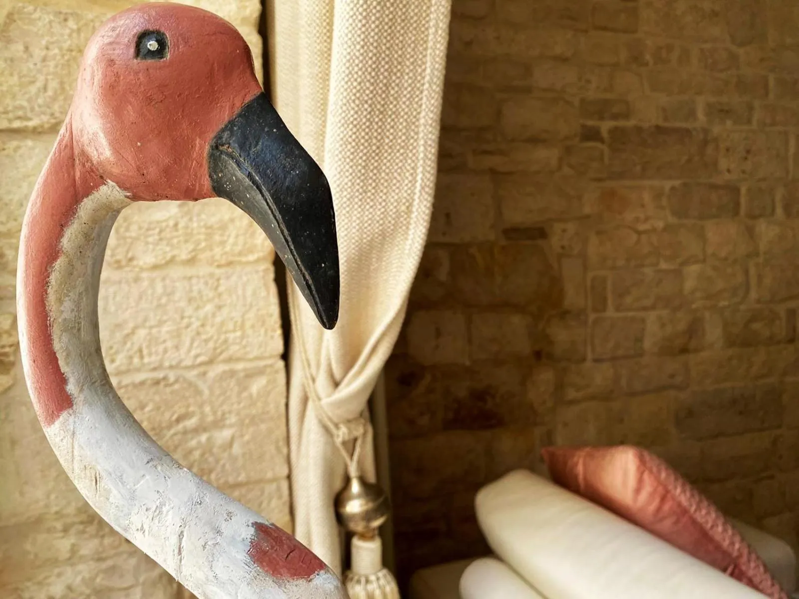 Decorative detail in B&B re apartments Palazzo Muscati