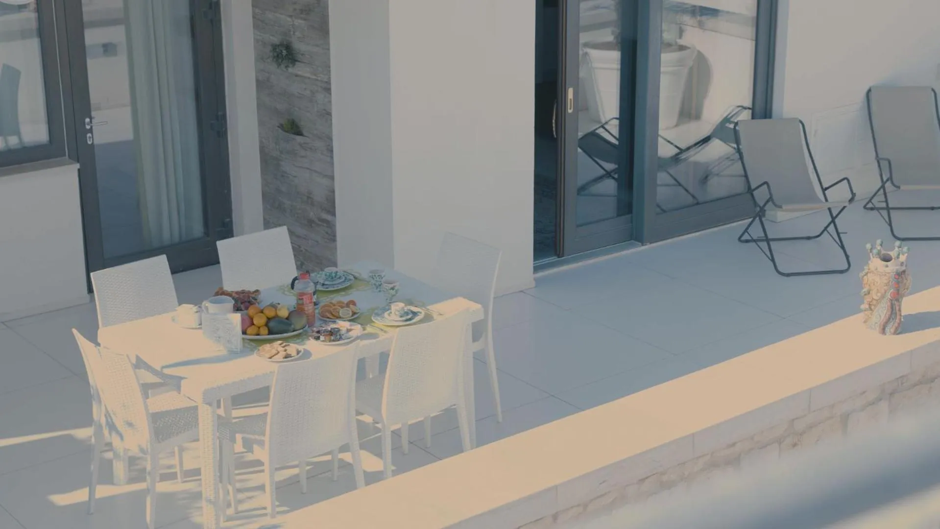 View (from property/room) in B&B re apartments Palazzo Muscati