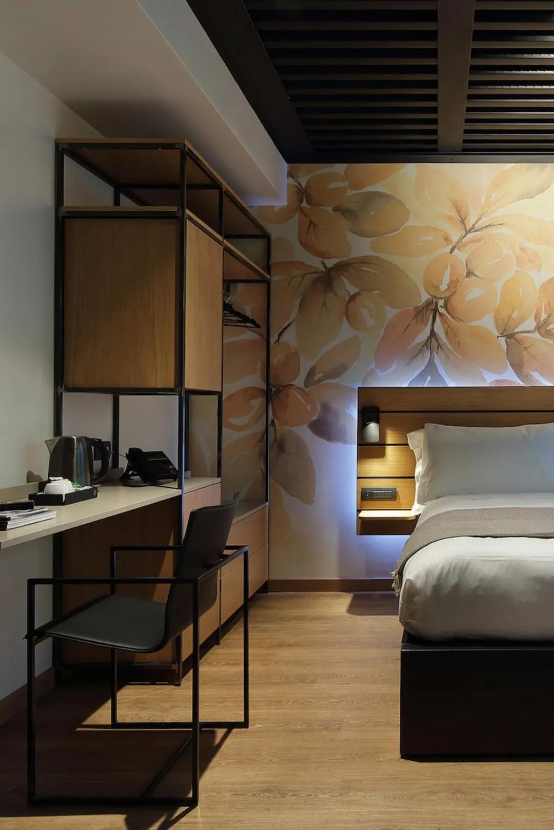 Bed in VERSOVERDE HOTEL Alzaia Naviglio Grande