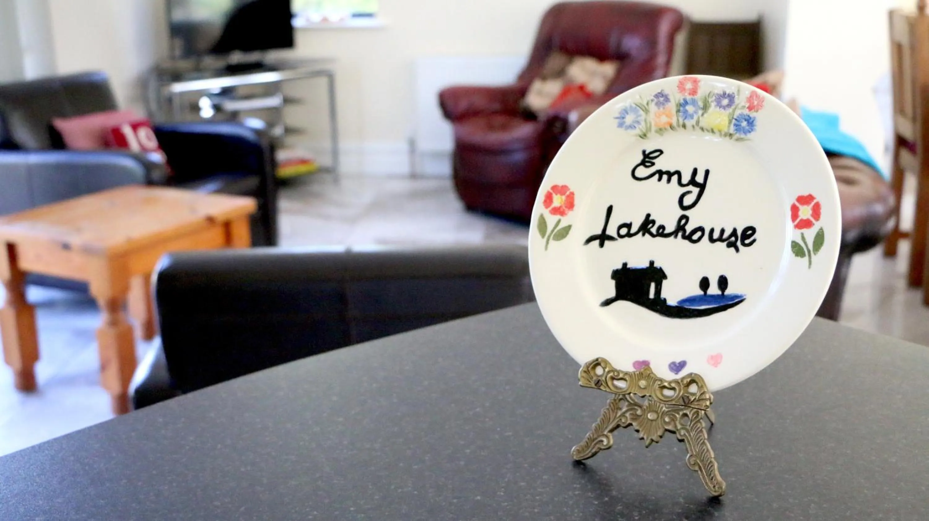 Decorative detail in Emy Lakehouse - near Castle Leslie, Glaslough