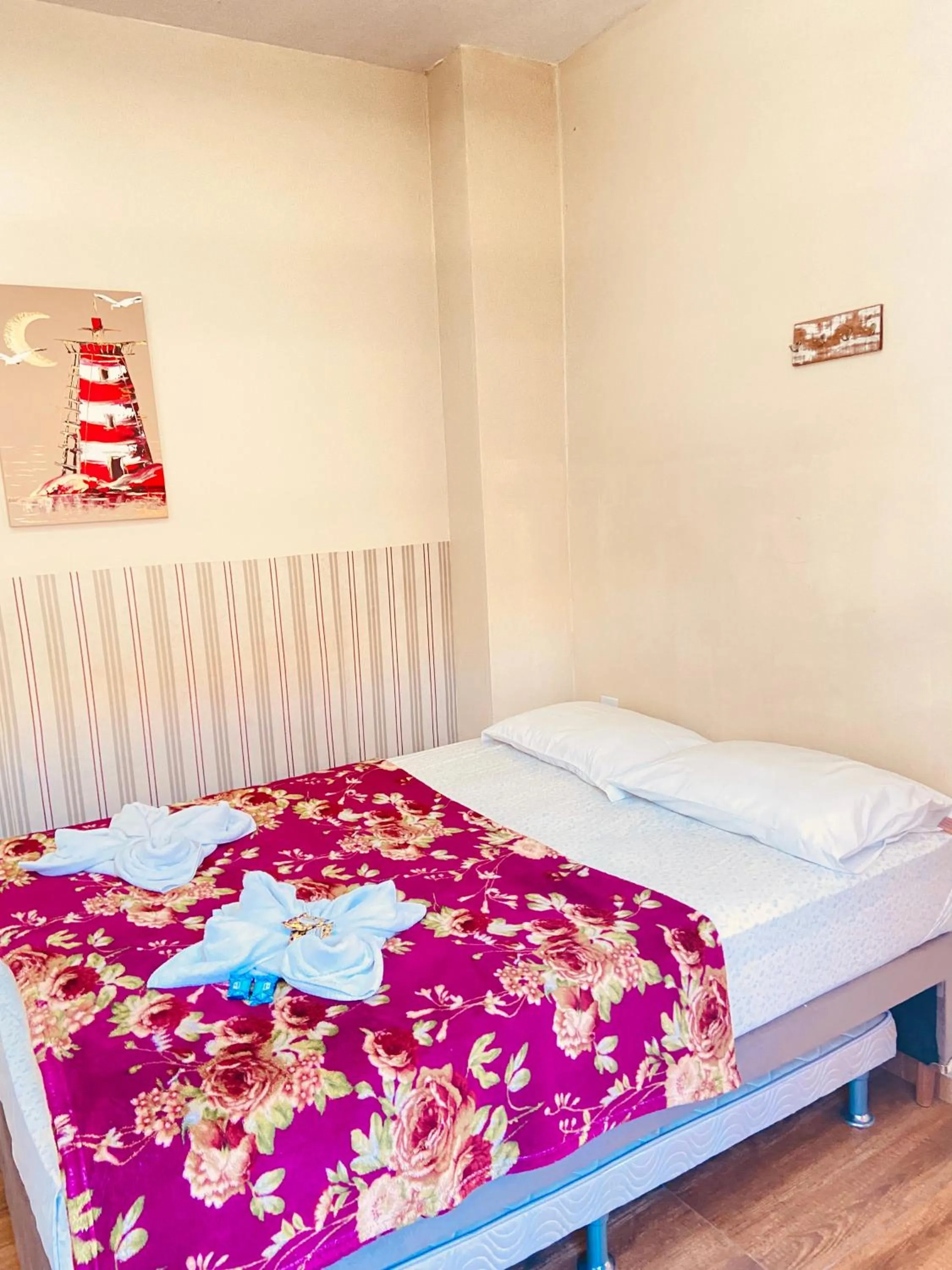 Bed in Pousada Mar de Almirante