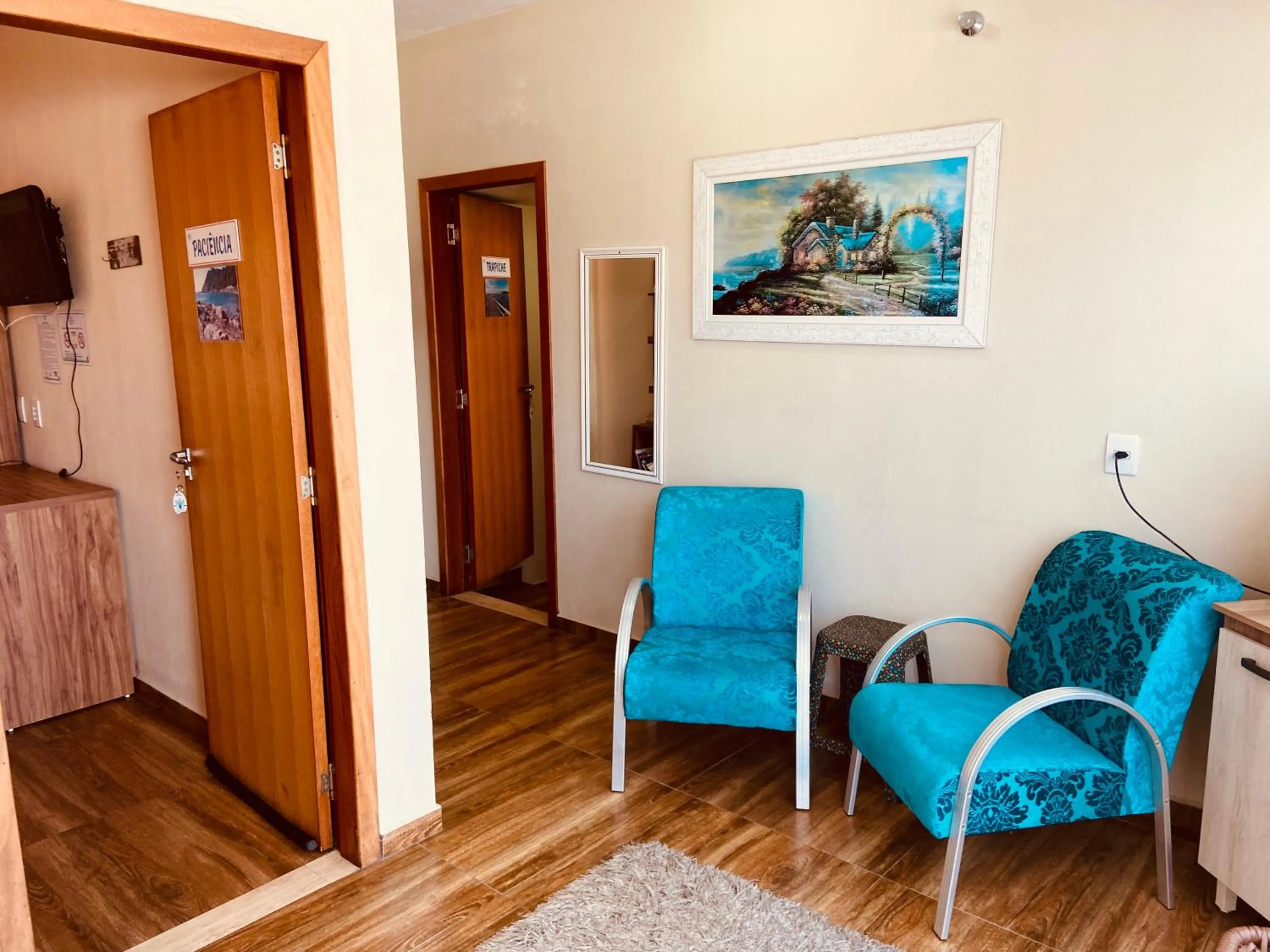 Living room in Pousada Mar de Almirante