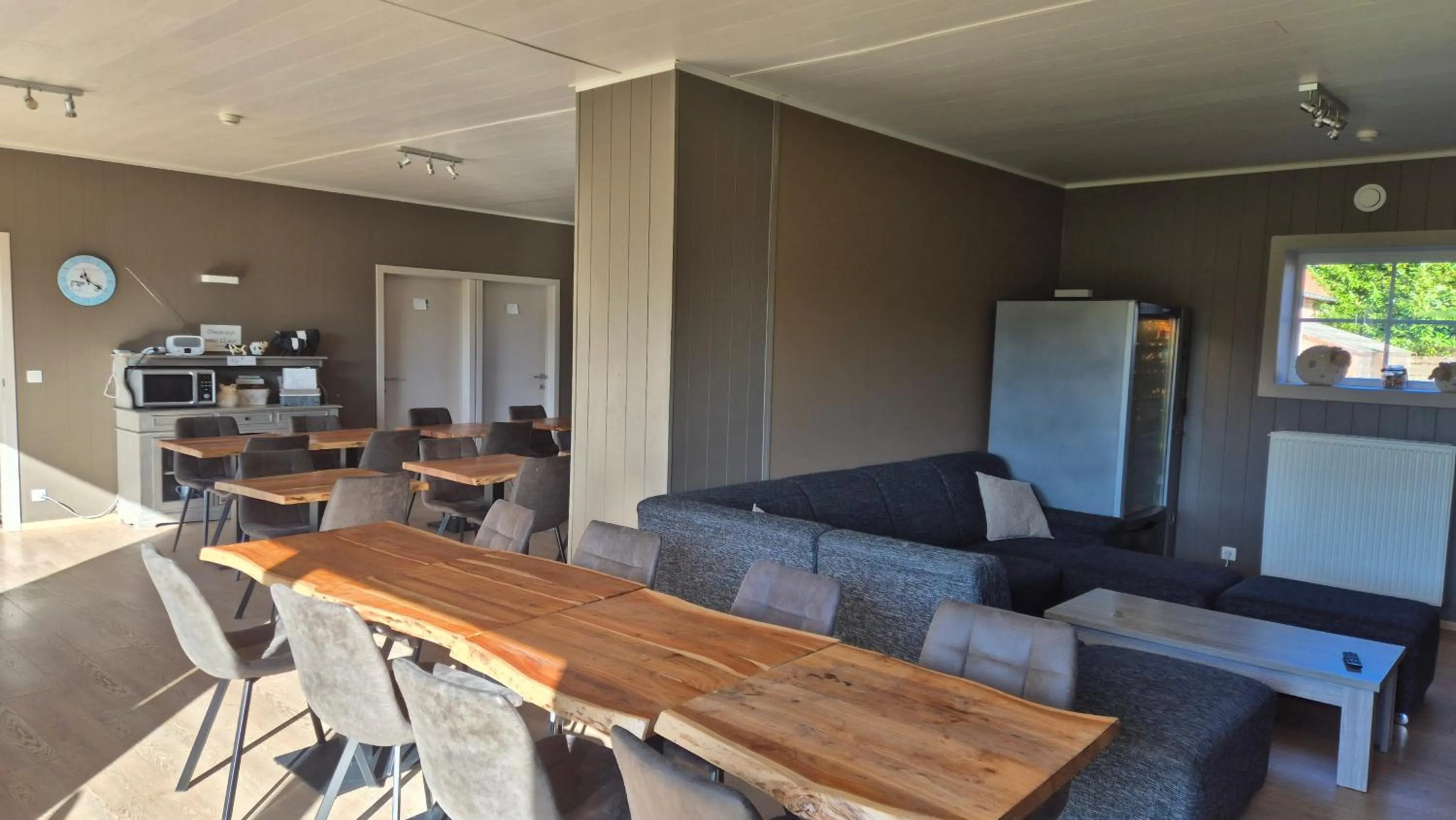 Seating area in B&B De Dulle Koe