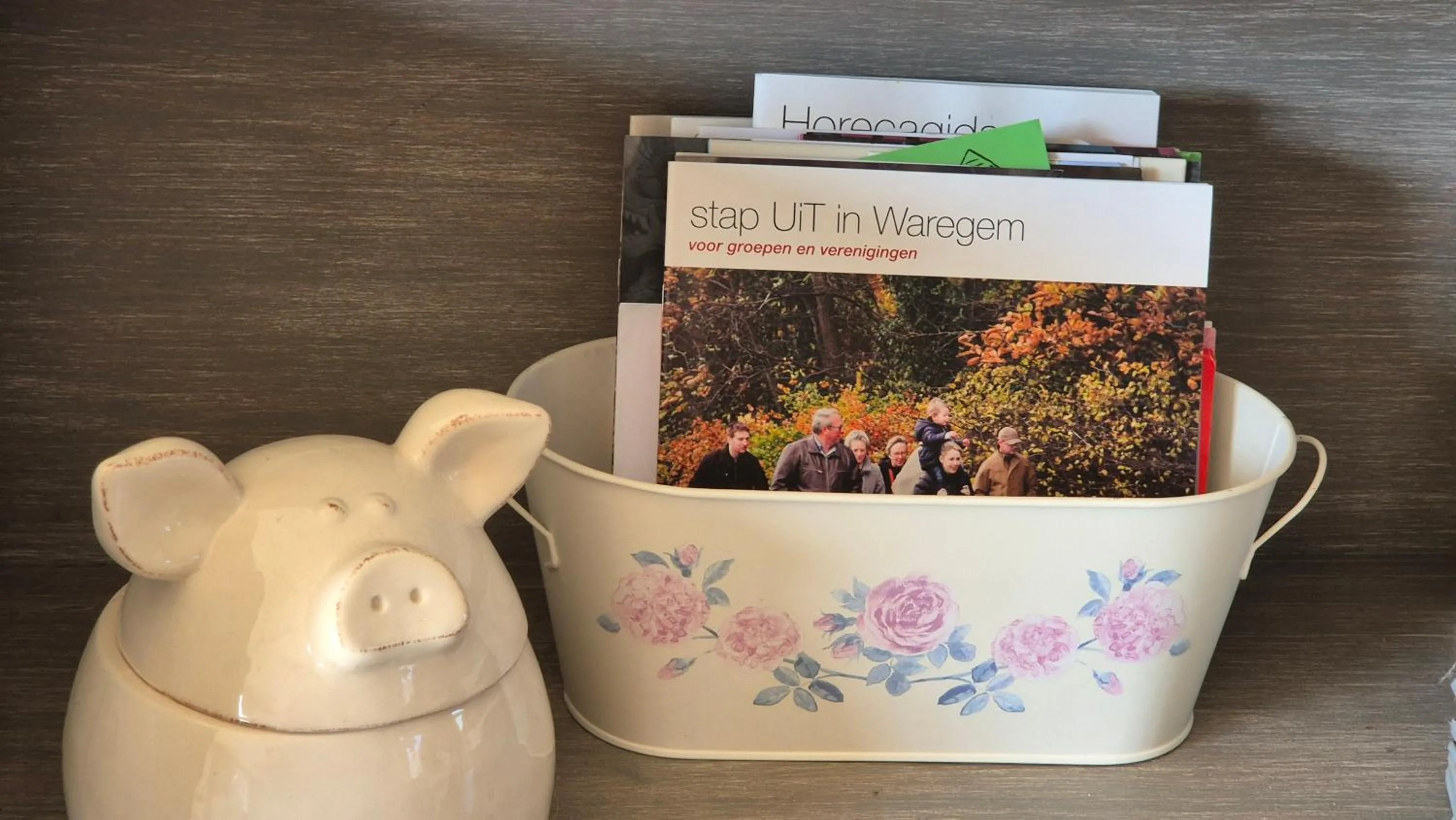 Decorative detail in B&B De Dulle Koe