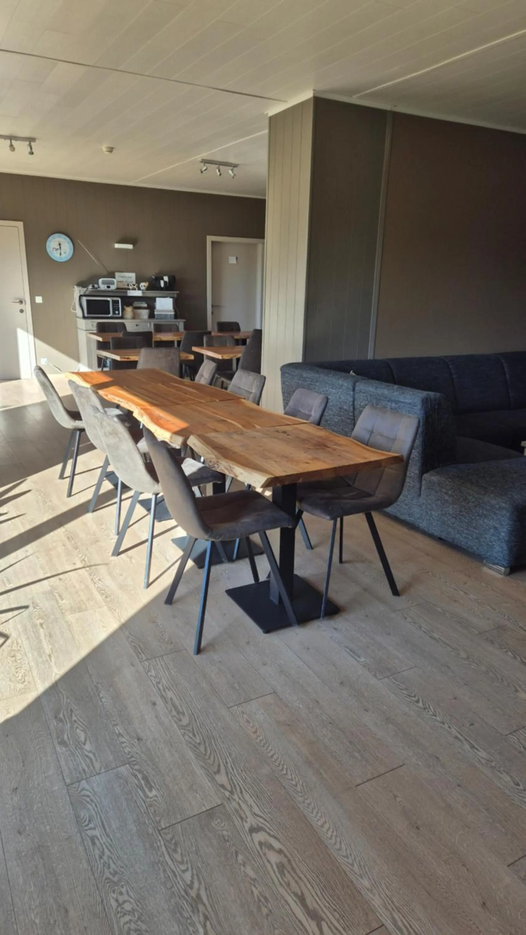 Seating area in B&B De Dulle Koe