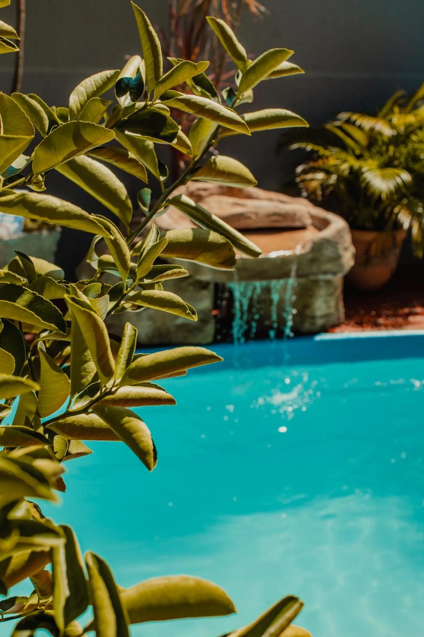Swimming pool in Pousada Nanai