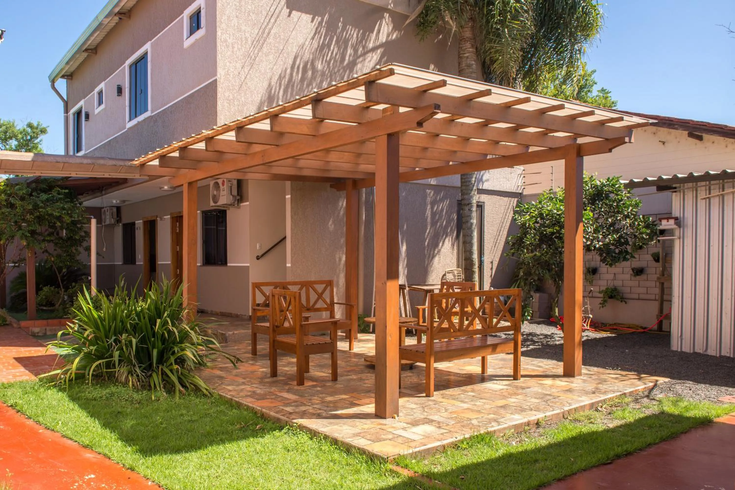 Garden in Pousada Nanai