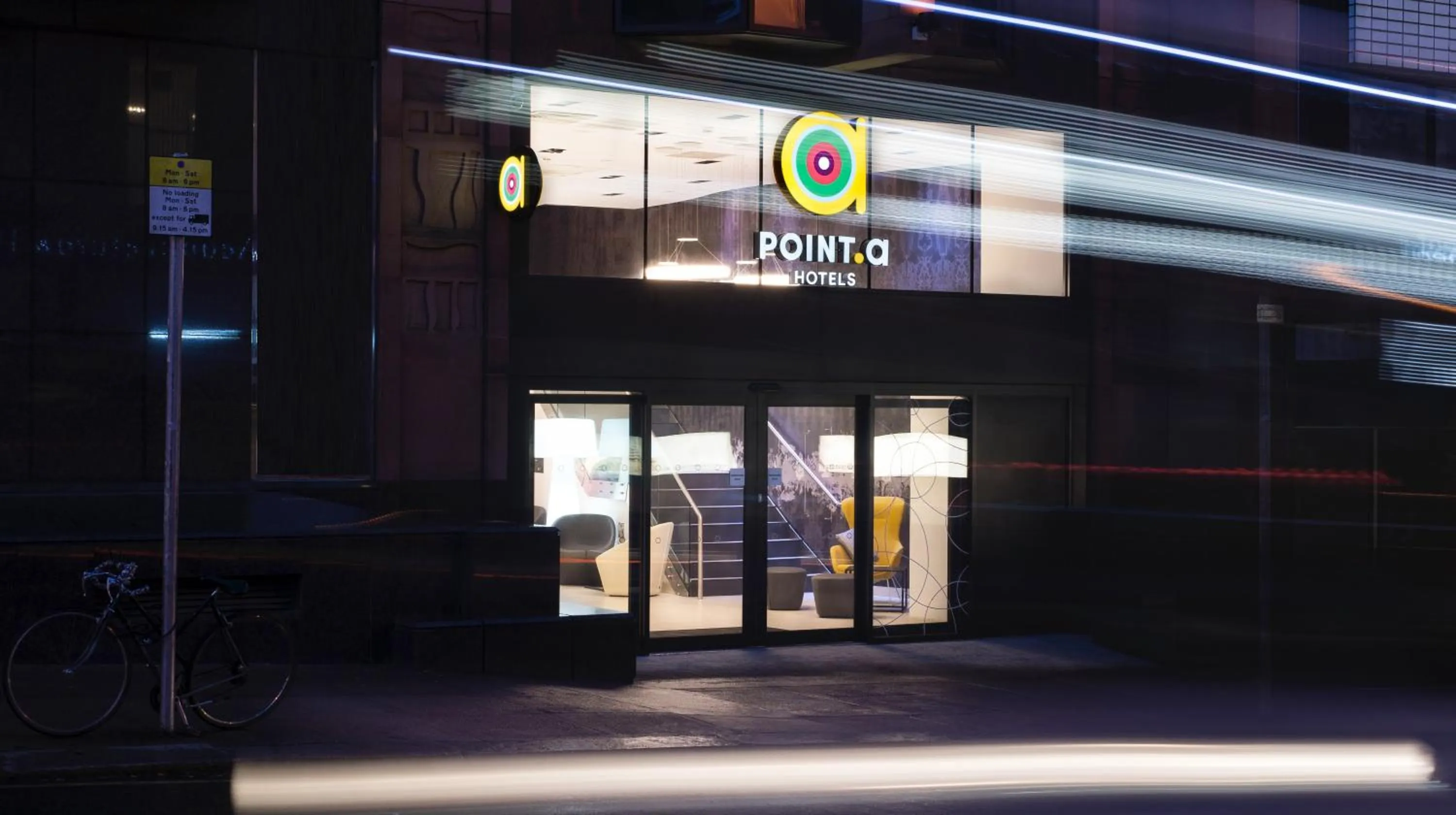 Facade/entrance in Point A Hotel Glasgow