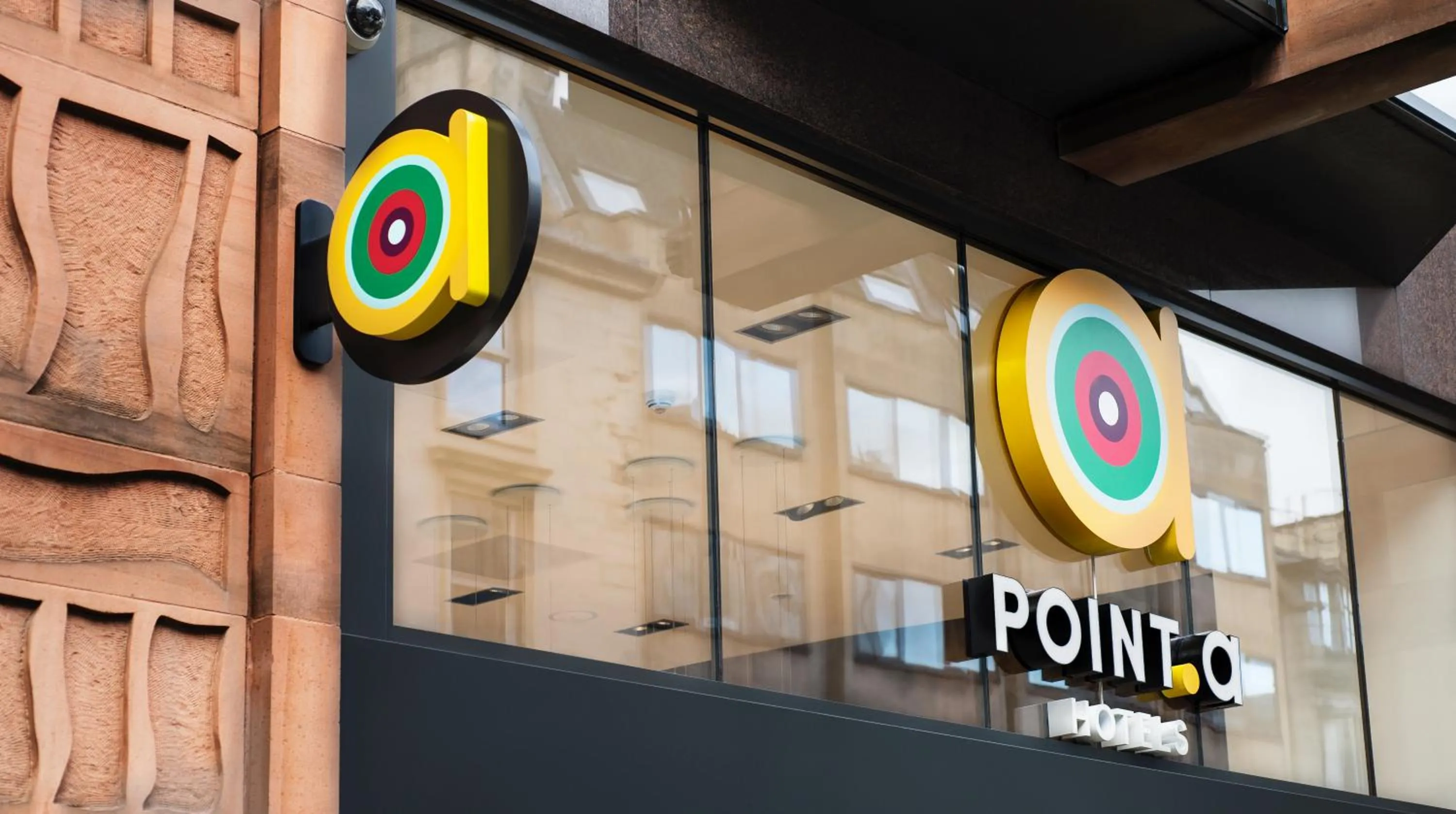 Facade/entrance in Point A Hotel Glasgow