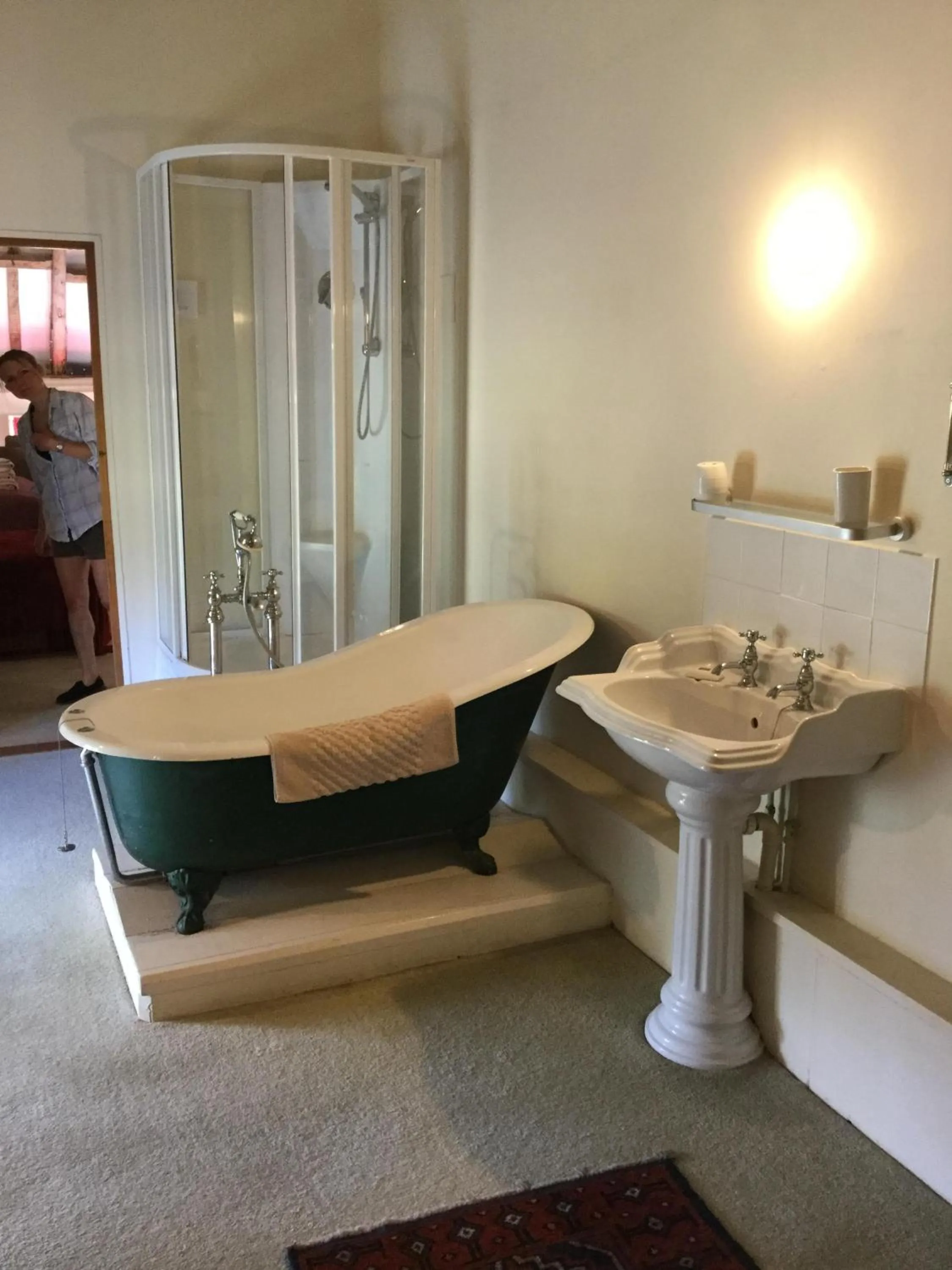 Bathroom in The Stables at Henham Park